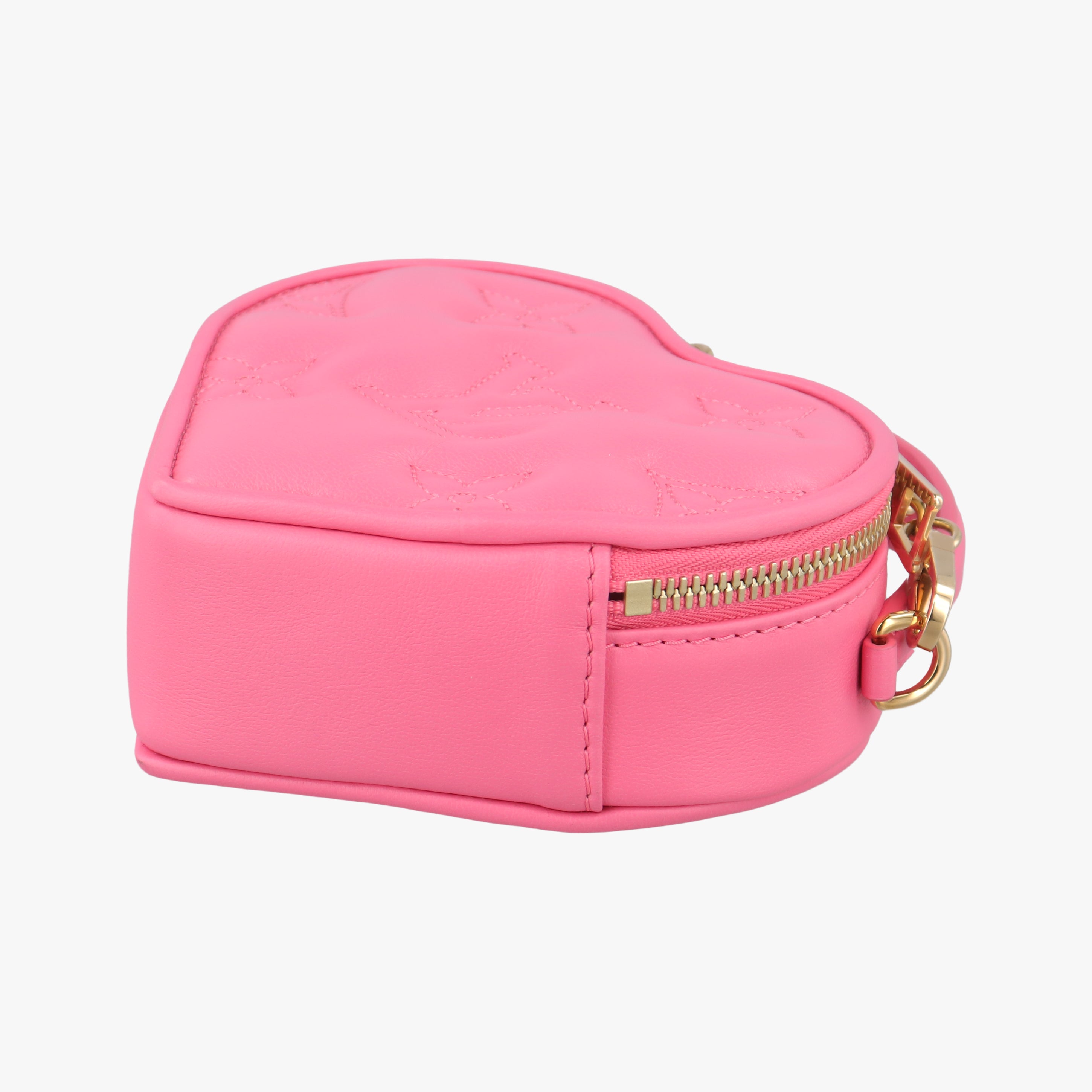 Pop My Heart Pouch dragon fruit Leather M81893 IC Chipポップマイハート ポーチ ドラゴンフルーツ レザー M81893 ICチップ