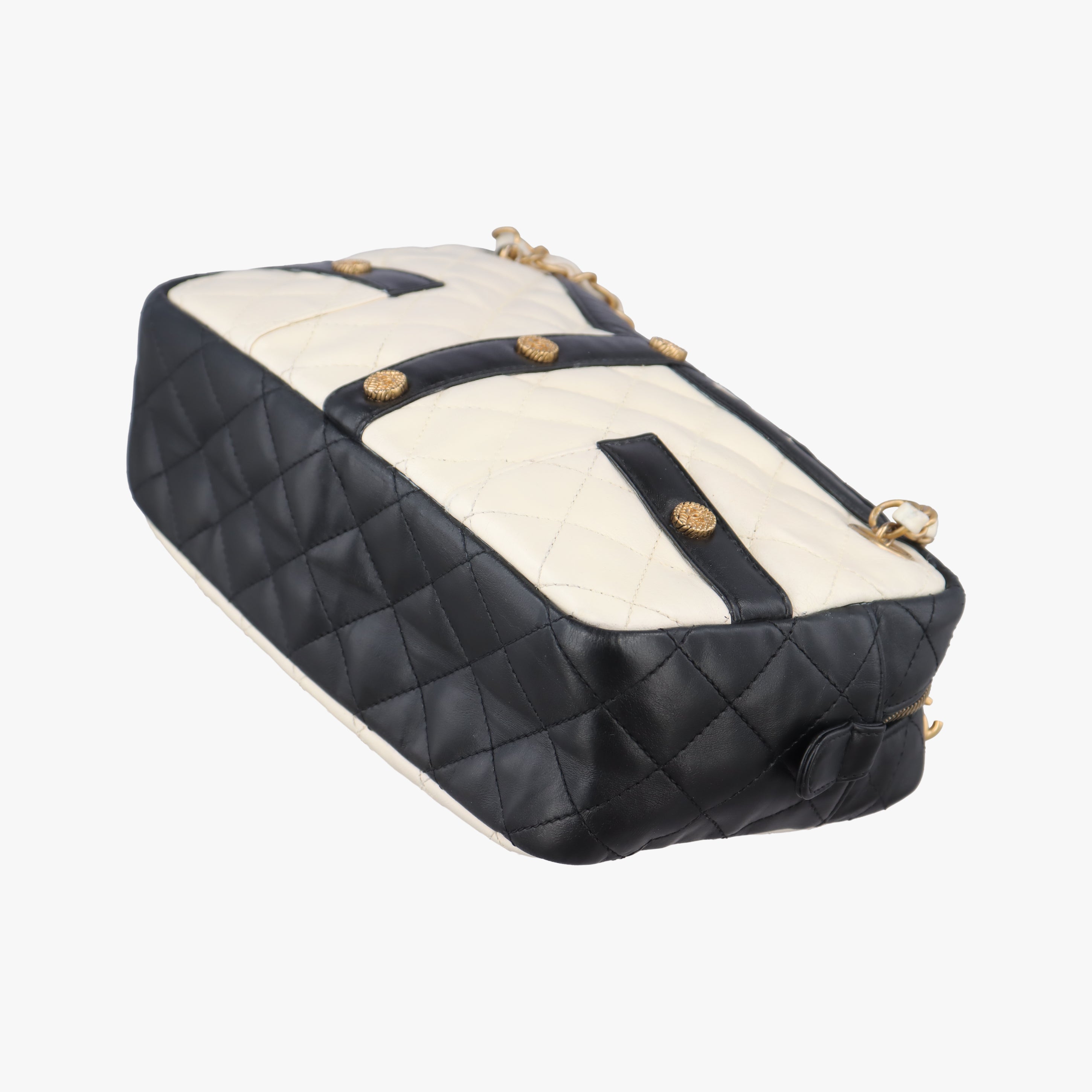 Girl White x Black Leather A91407 23392087ガール ホワイト×ブラック レザー A91407 23392087