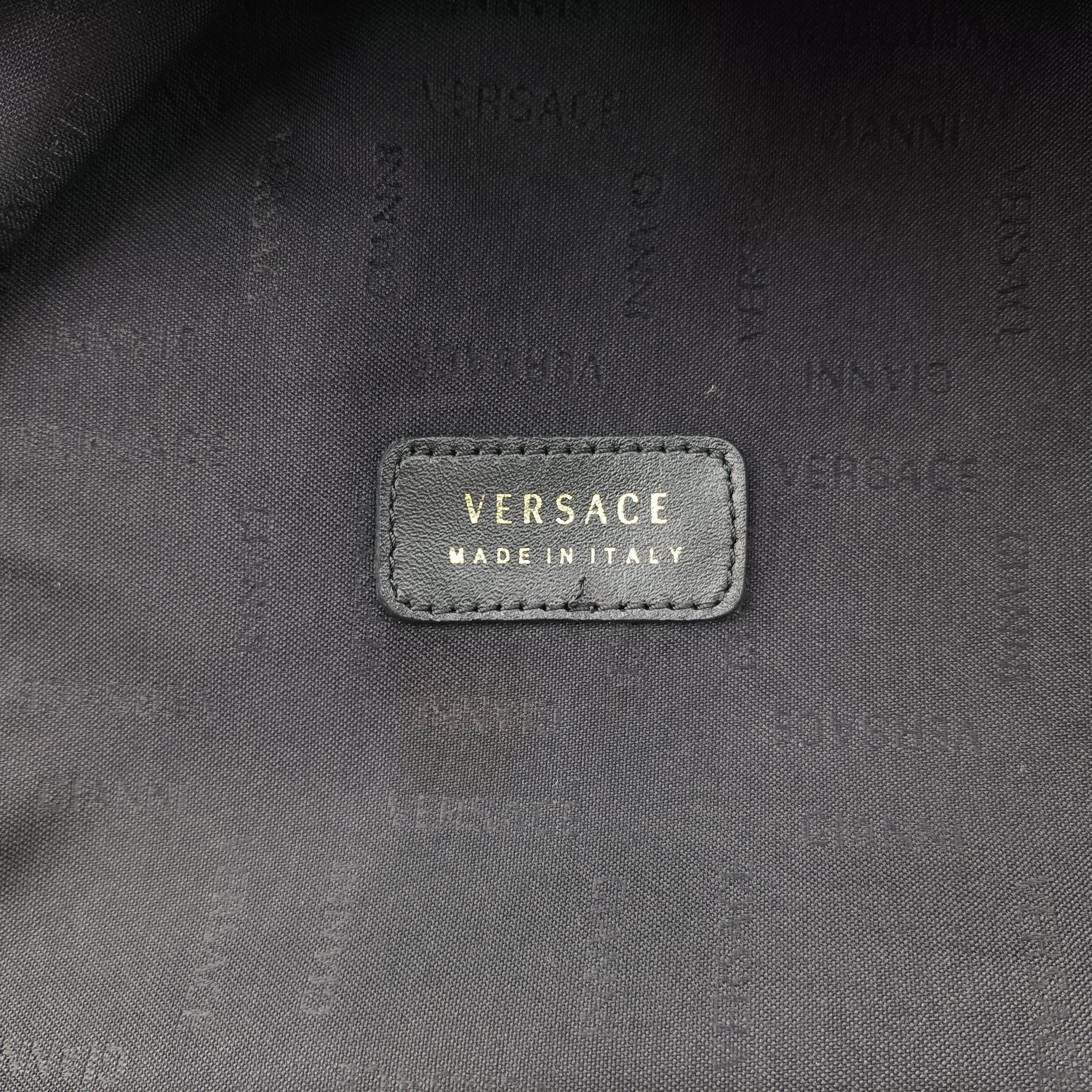 La Medusa Black Leather×nylon Lot number unknownラ メデューサ ブラック レザー×ナイロン 製番不明