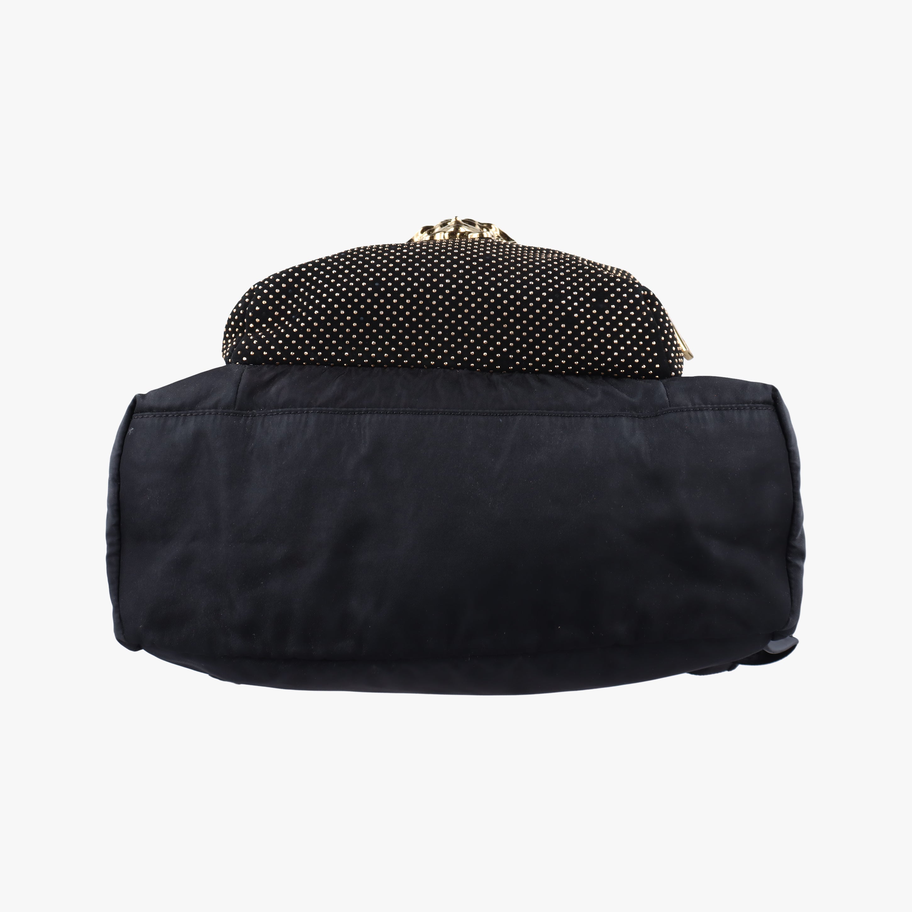 La Medusa Black Leather×nylon Lot number unknownラ メデューサ ブラック レザー×ナイロン 製番不明