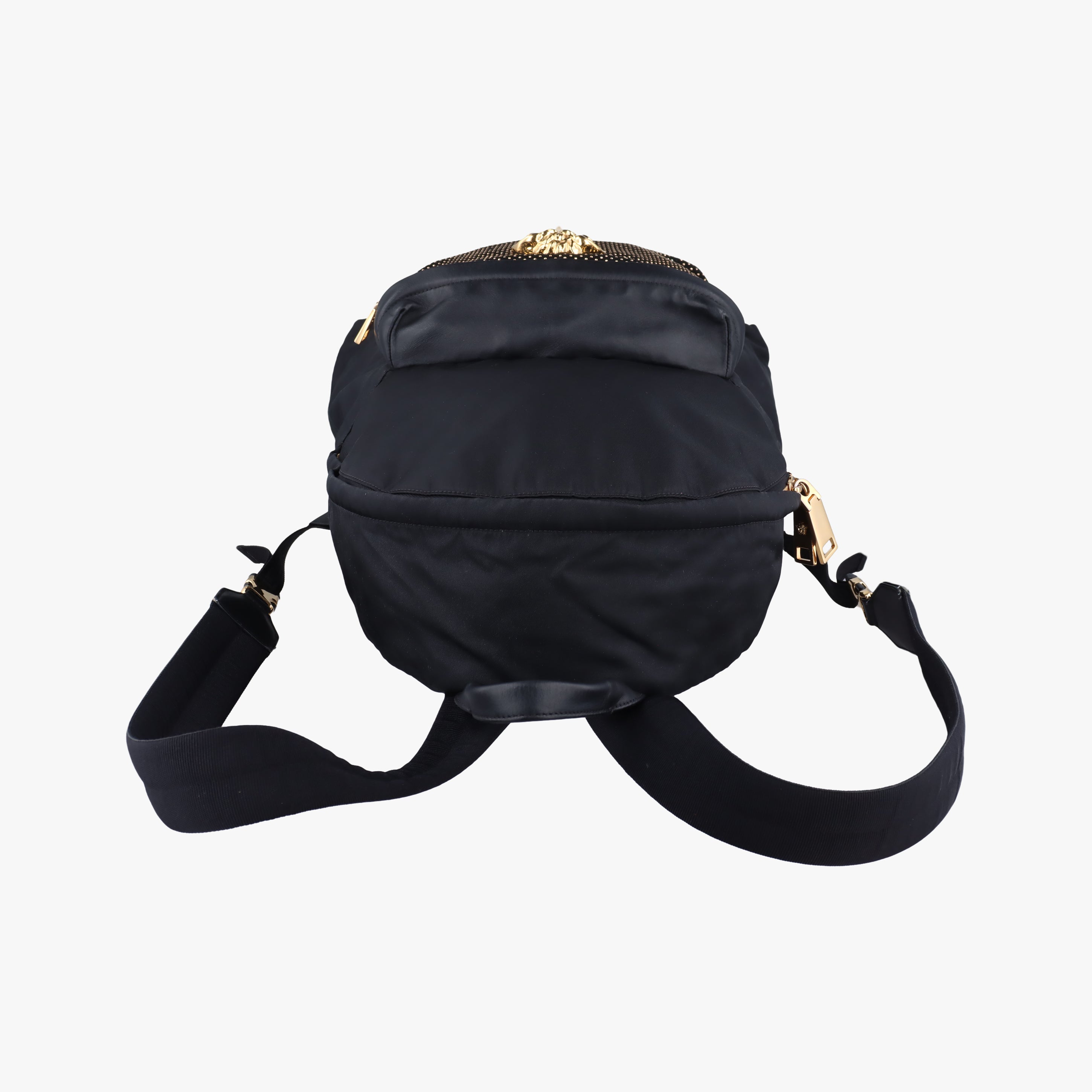 La Medusa Black Leather×nylon Lot number unknownラ メデューサ ブラック レザー×ナイロン 製番不明