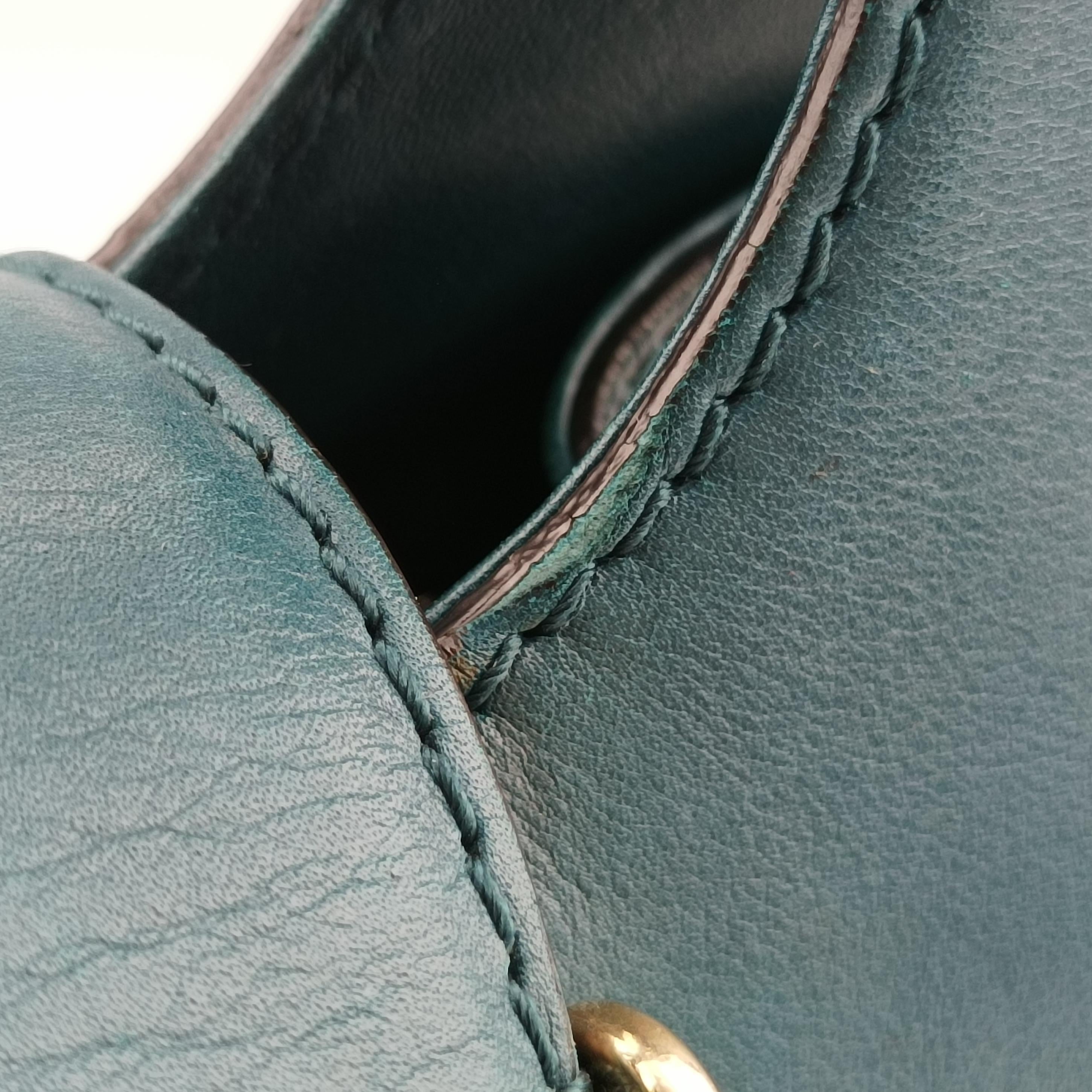 Stirrup Green Leather 277515 G010204405スティラップ グリーン レザー 277515 G010204405