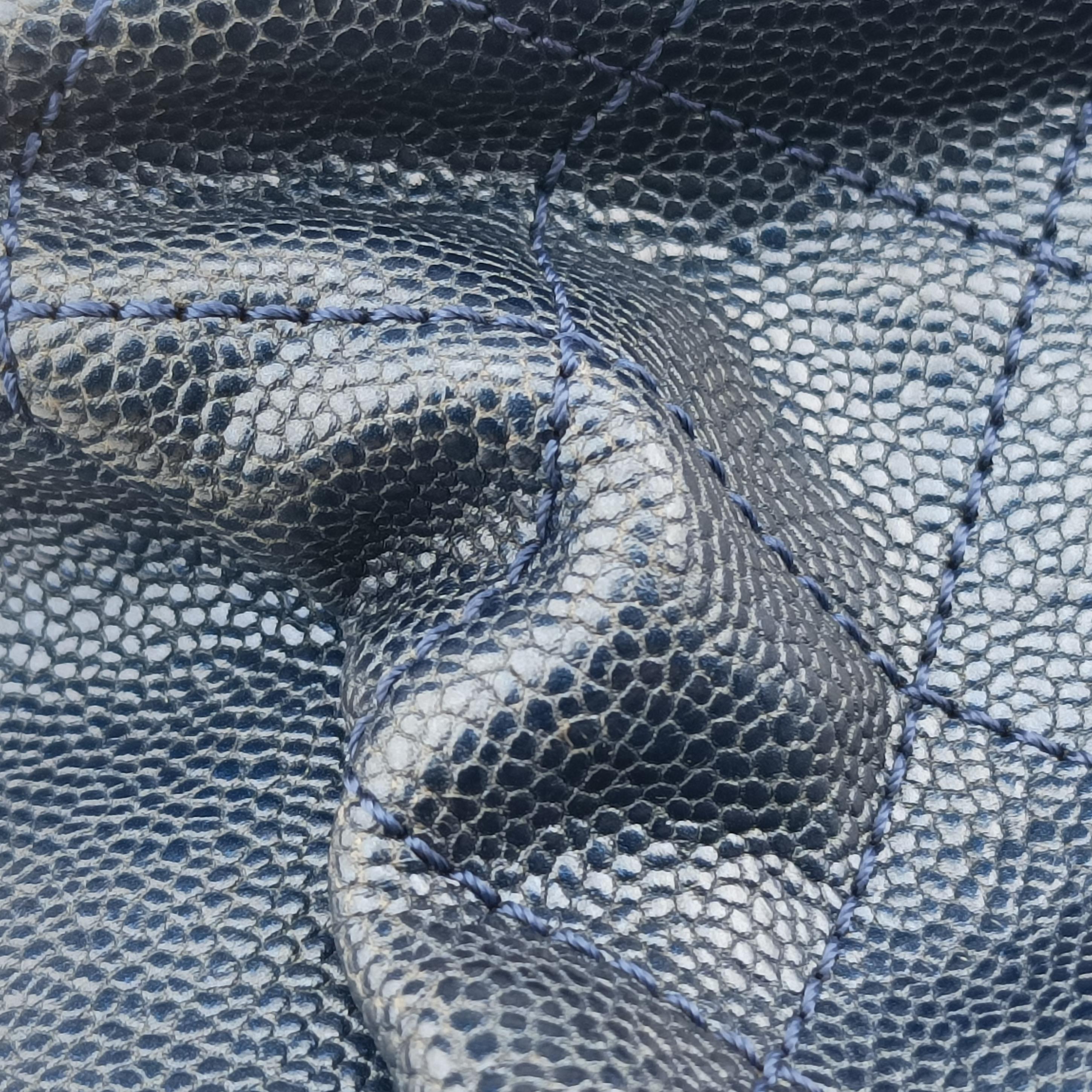 Matelasse Cocomark GST Blue Caviar Leather A67414 17109121マトラッセ ココマークGST ブルー キャビアレザー A67414 17109121