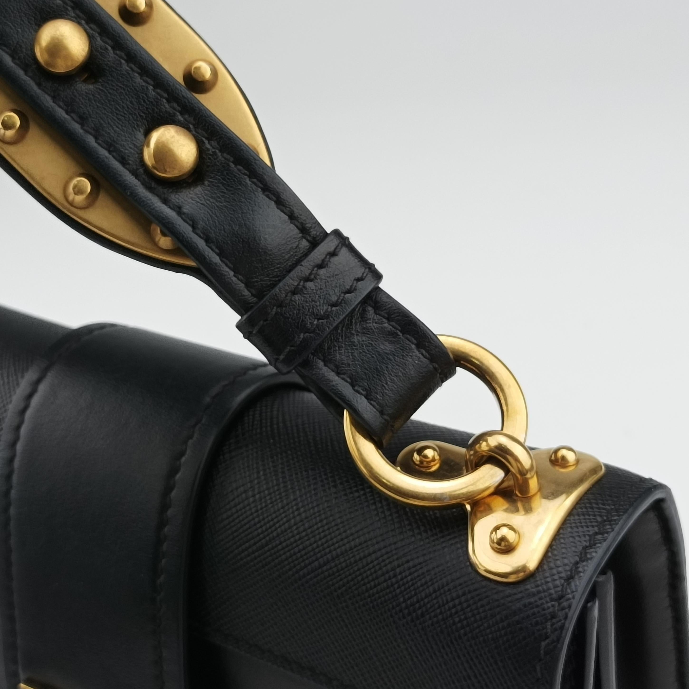 Cahier Black Leather 1BD045 25カイエ ブラック レザー 1BD045 25