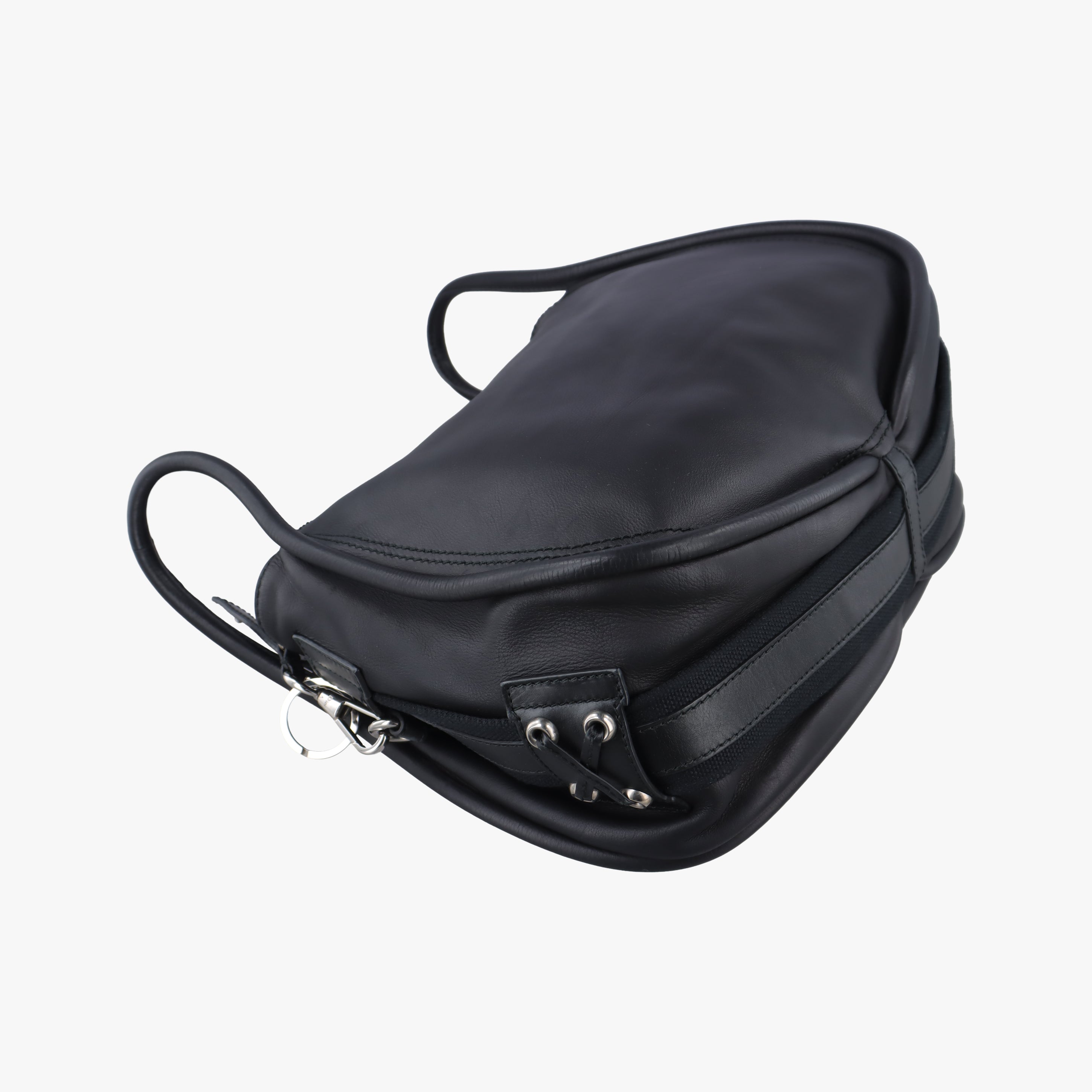 Hobo Black leather 13-MA-0140ホーボー ブラック レザー 13-MA-0140