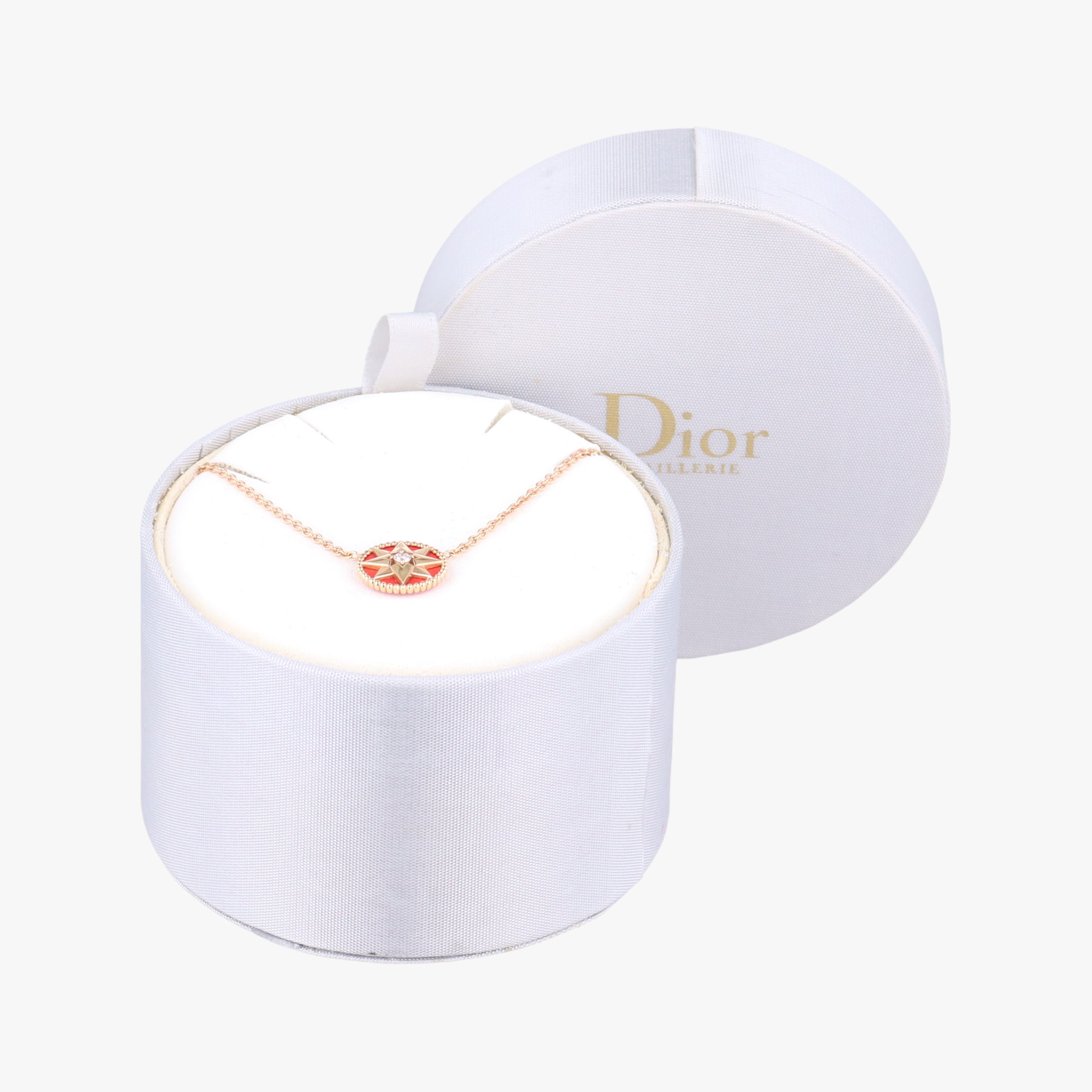 Rose des Vents medallion Red×golden AU750 125204ローズデヴァン メダリオン レッド×ゴールド AU750 125204