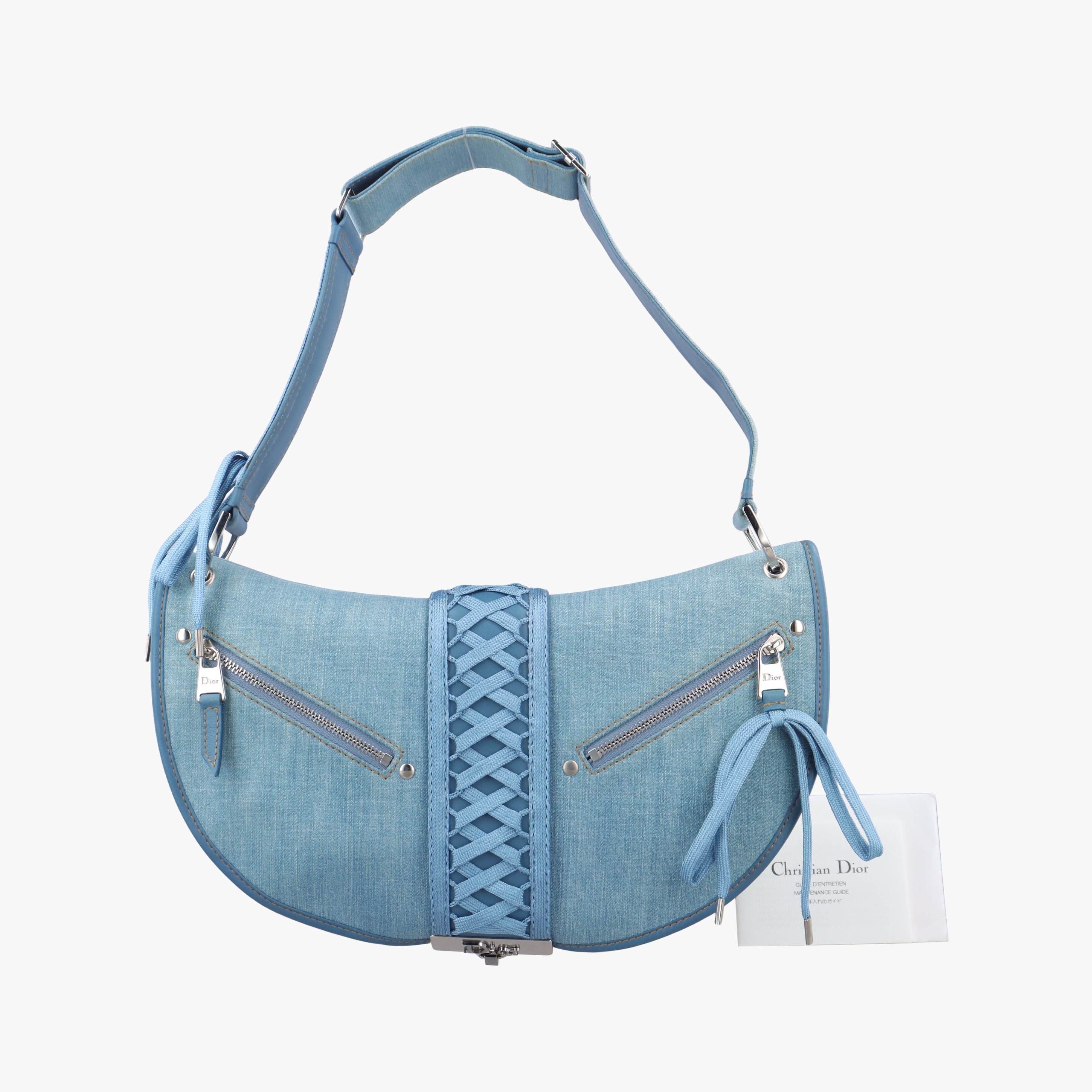 Admit It Blue Denim x Leather 21-MA-0092アドミットイット ブルー デニム×レザー 21-MA-0092