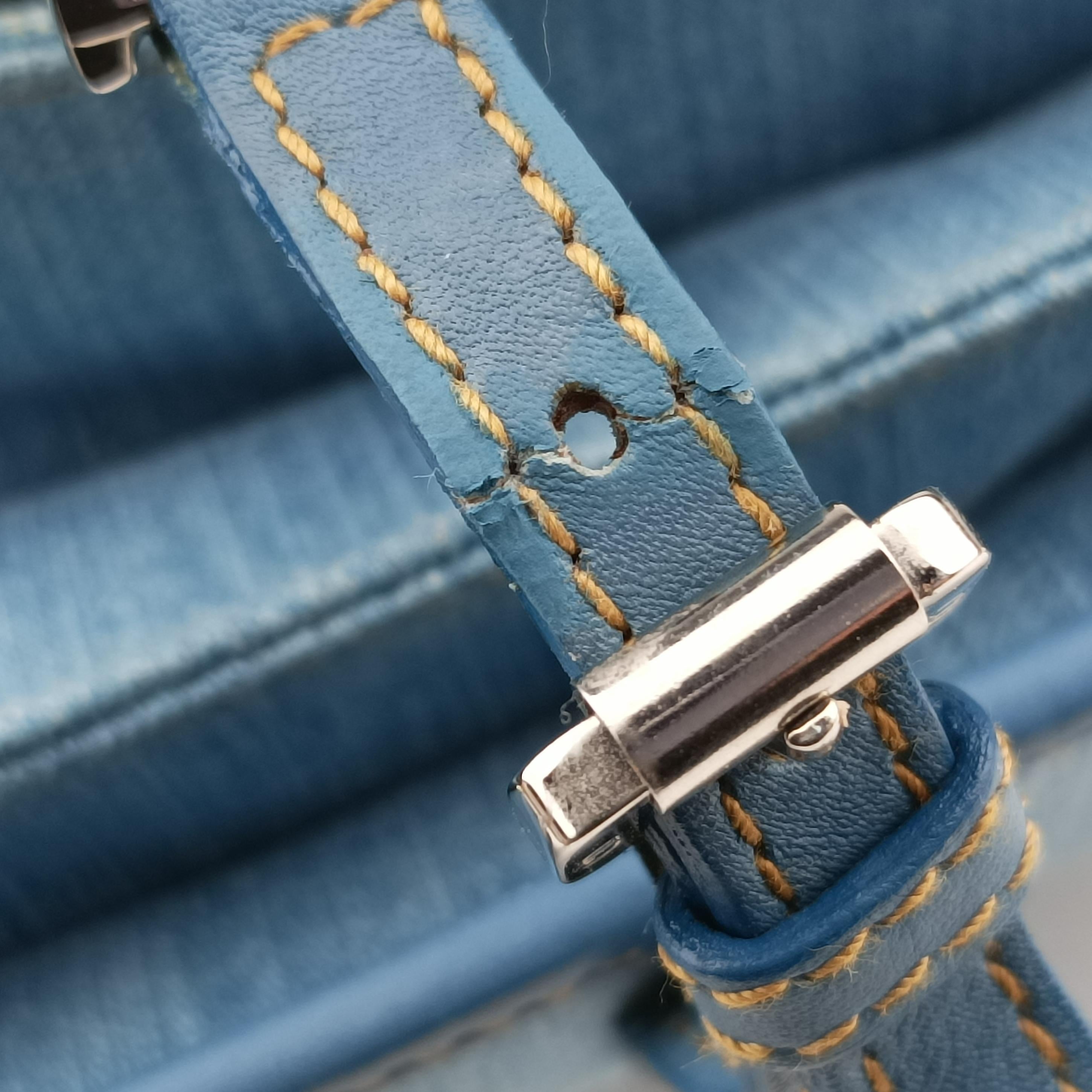 Admit It Blue Denim x Leather 21-MA-0092アドミットイット ブルー デニム×レザー 21-MA-0092