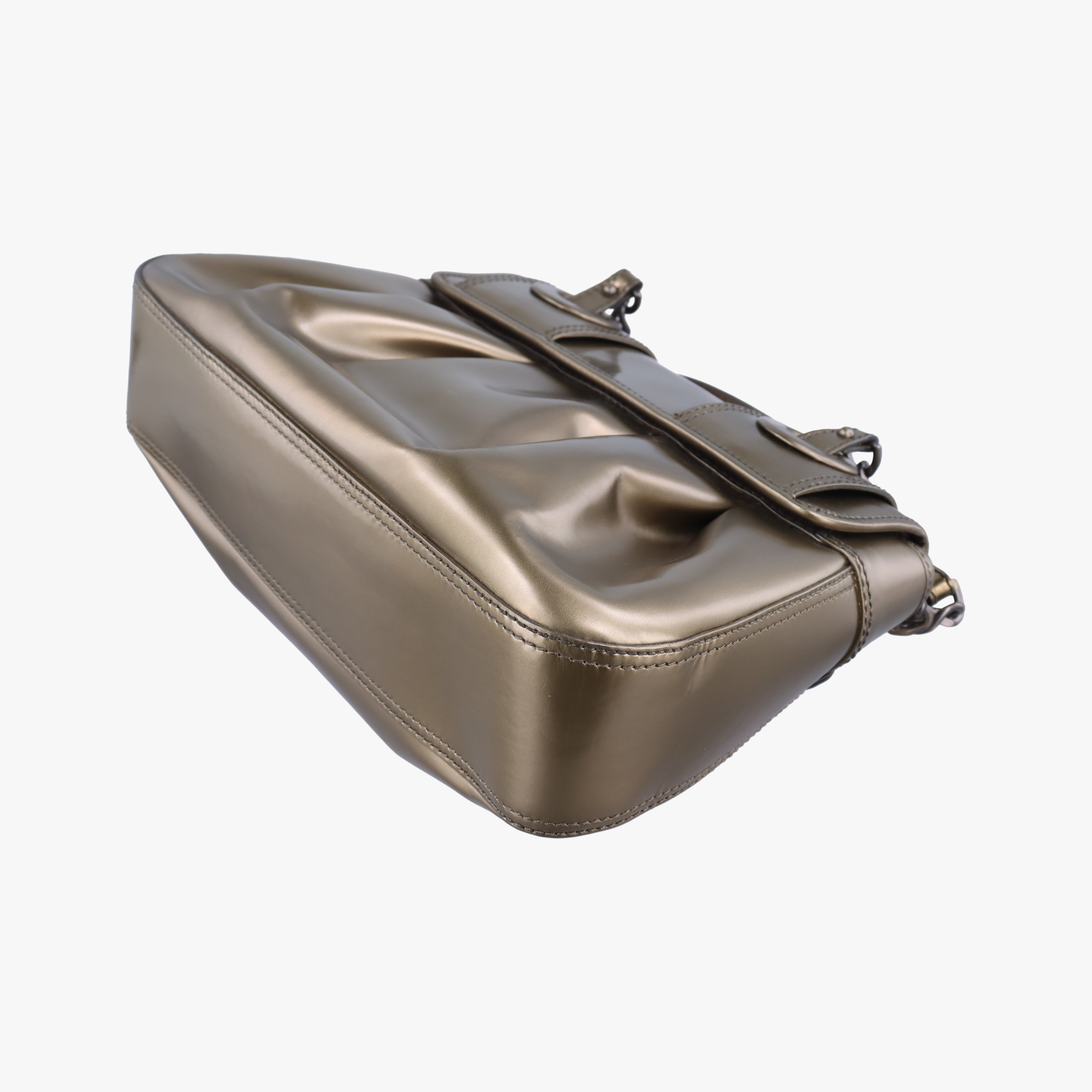 Stripe Calfhair and Velvet Golden Leather 8BN165 2415-8BN165-VTH-079ストライプカーフヘアとベルベット ゴールド レザー 8BN165 2415-8BN165-VTH-079