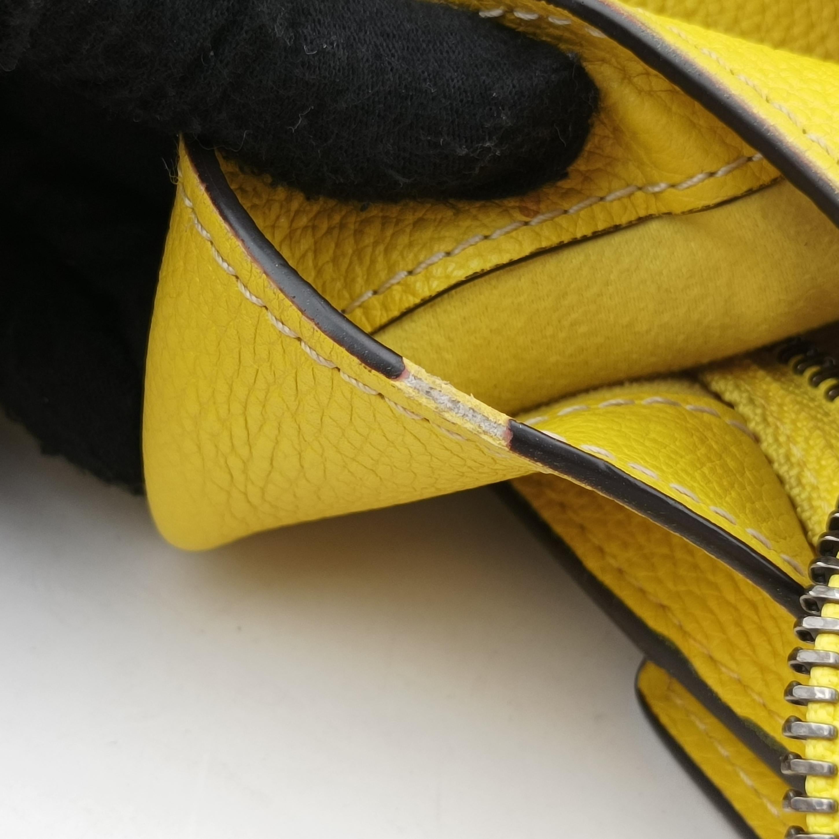 Luggage Mini Shopper Yellow Leather F-SA-0172 S-MM-0182ラゲージミニショッパー イエロー レザー F-SA-0172 S-MM-0182