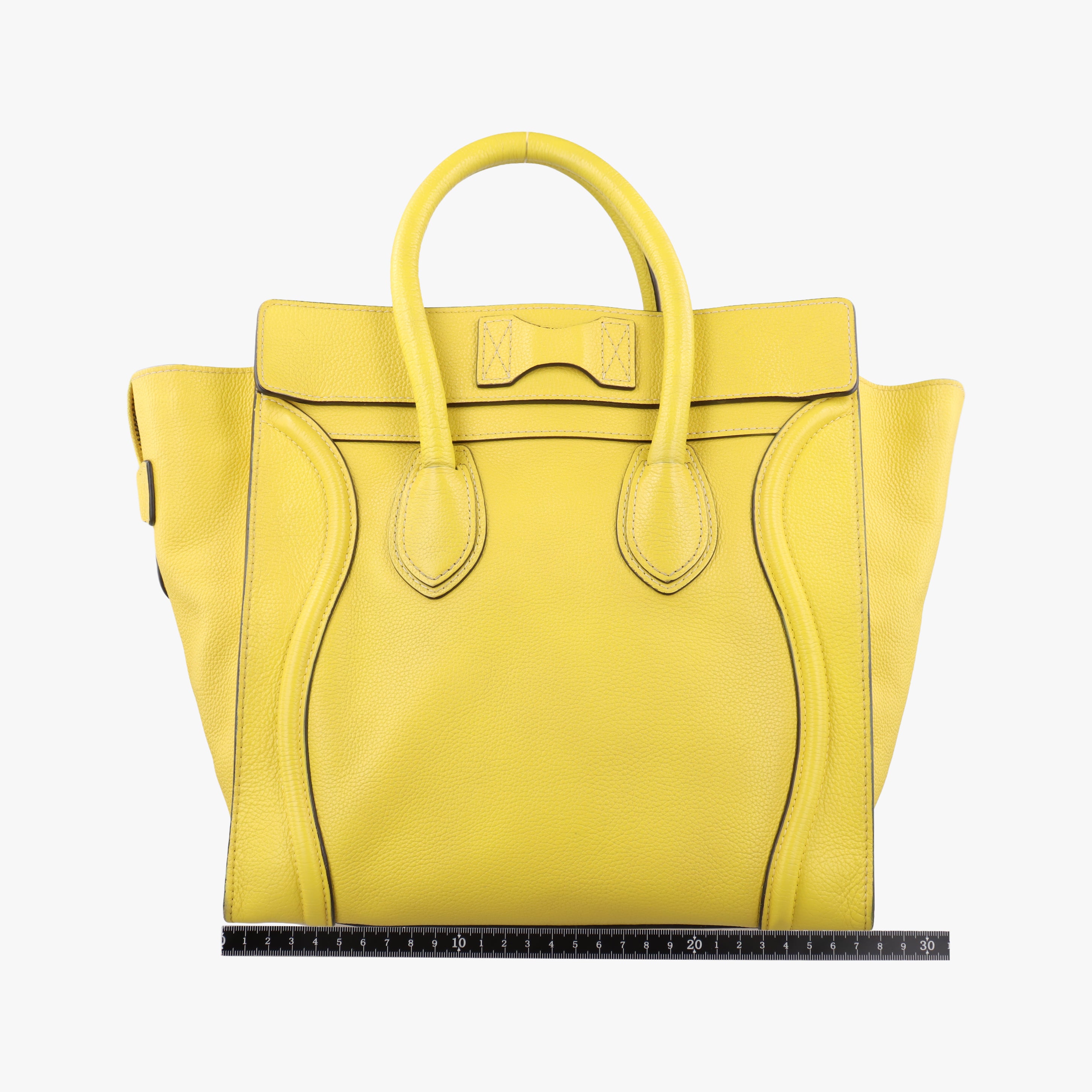 Luggage Mini Shopper Yellow Leather F-SA-0172 S-MM-0182ラゲージミニショッパー イエロー レザー F-SA-0172 S-MM-0182