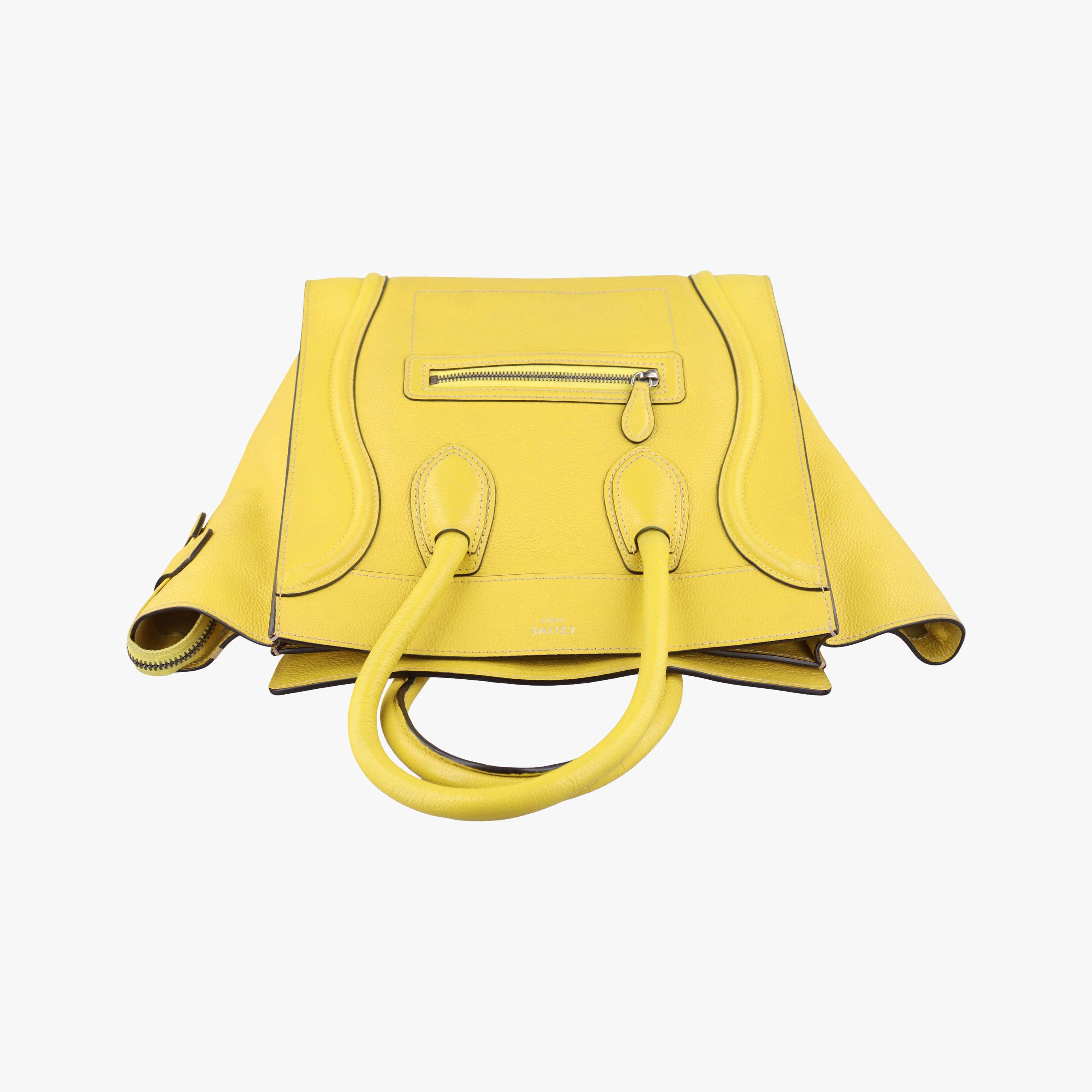 Luggage Mini Shopper Yellow Leather F-SA-0172 S-MM-0182ラゲージミニショッパー イエロー レザー F-SA-0172 S-MM-0182