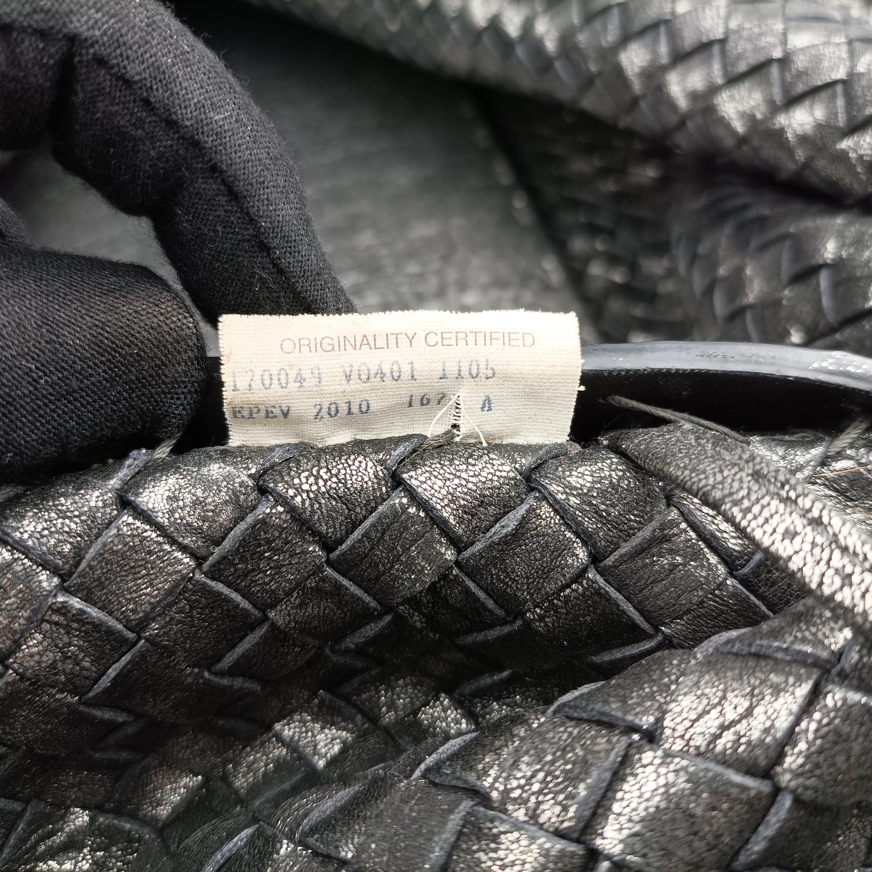 CABAT Dark Silver lambskin Lot number unknownカバ ダークシルバー ラムスキン 製番不明