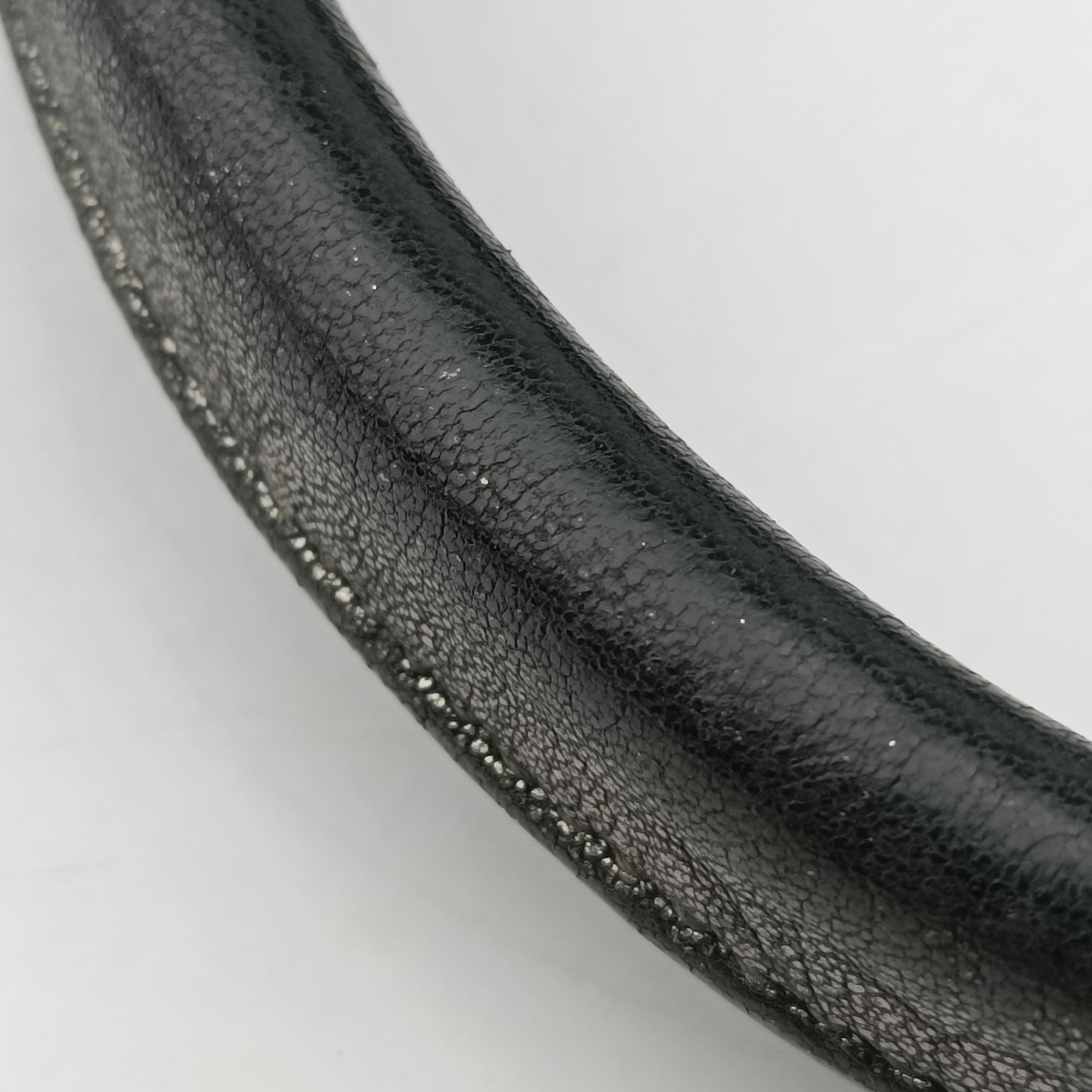 CABAT Dark Silver lambskin Lot number unknownカバ ダークシルバー ラムスキン 製番不明