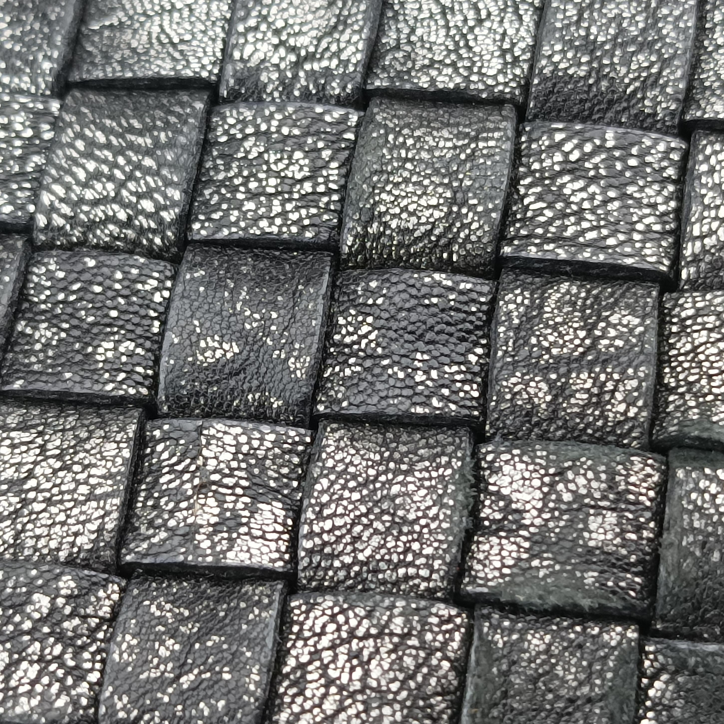 CABAT Dark Silver lambskin Lot number unknownカバ ダークシルバー ラムスキン 製番不明