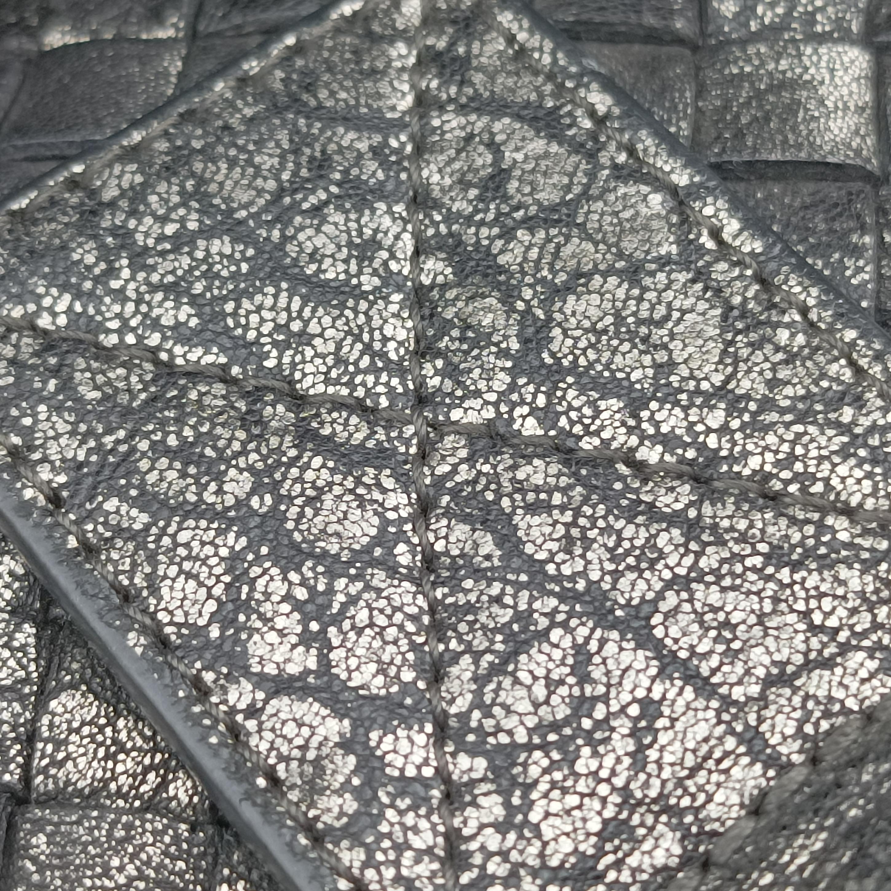 CABAT Dark Silver lambskin Lot number unknownカバ ダークシルバー ラムスキン 製番不明