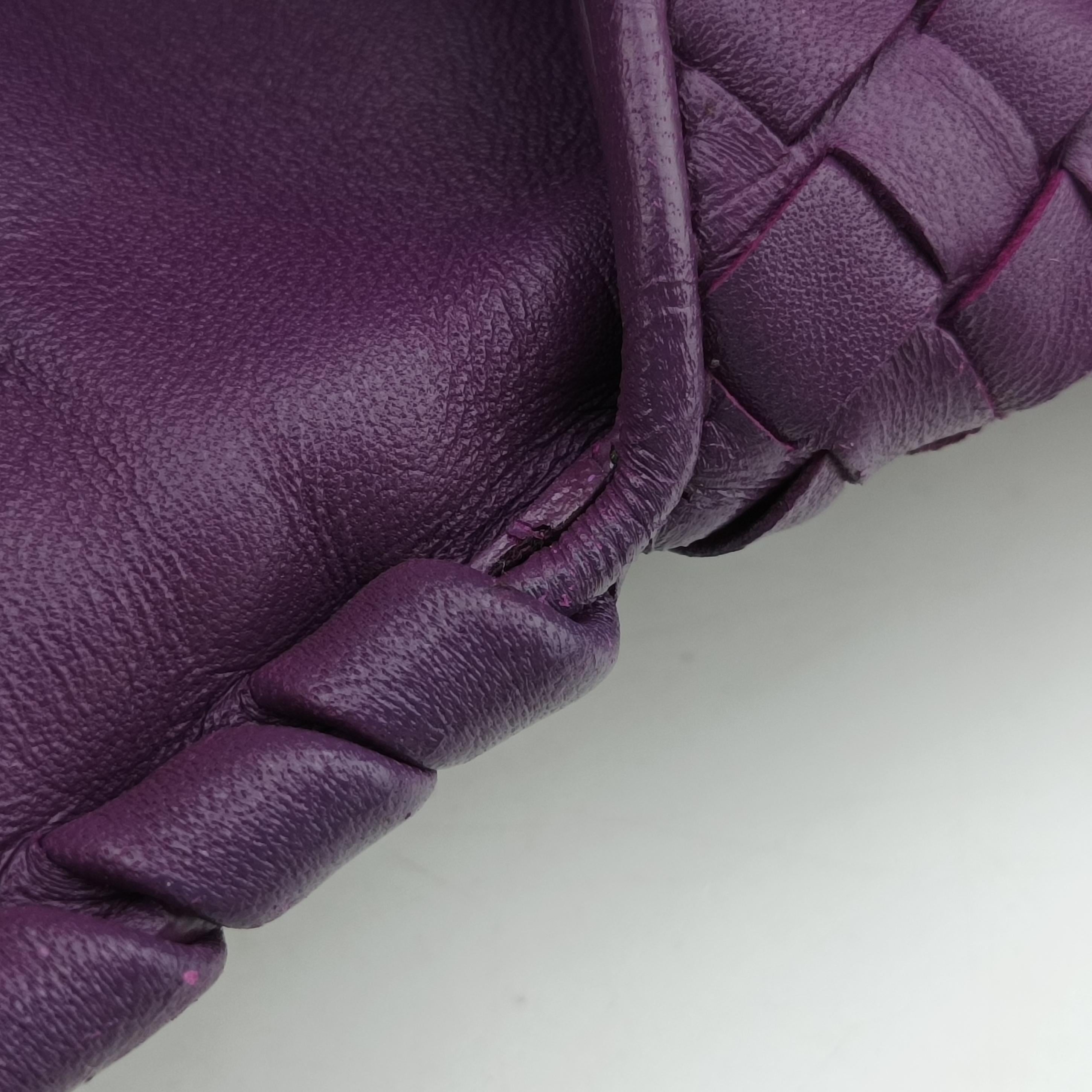 Intrecciato Olimpia Purple lambskin B07506785Pイントレチャート オリンピア パープル ラムスキン B07506785P