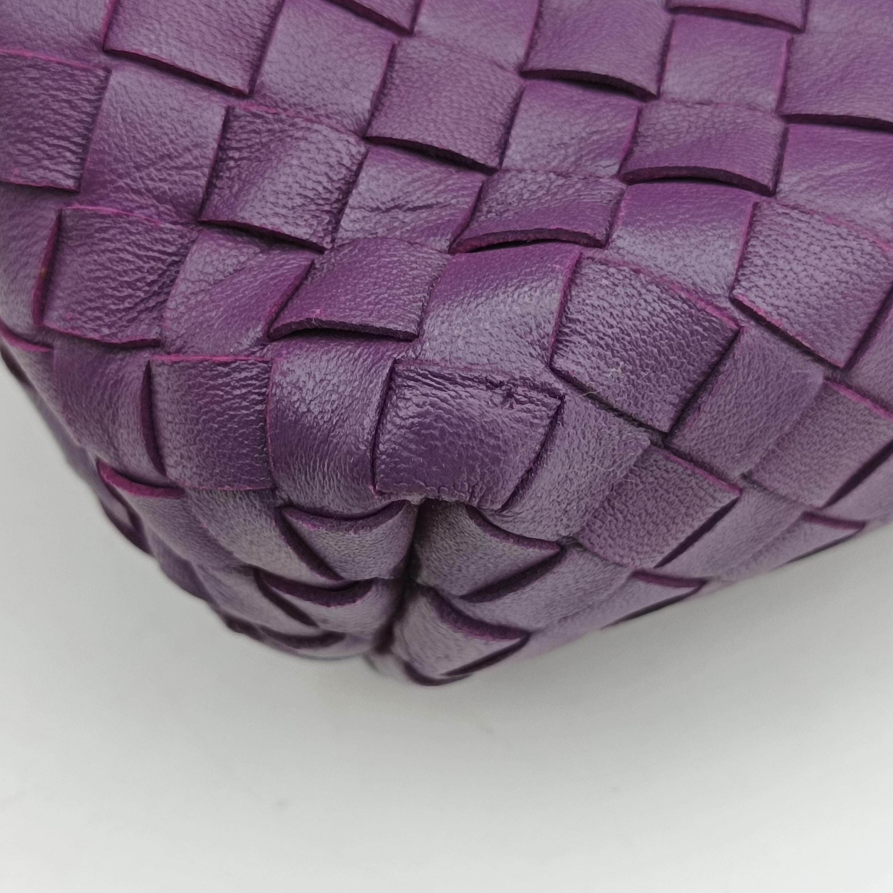 Intrecciato Olimpia Purple lambskin B07506785Pイントレチャート オリンピア パープル ラムスキン B07506785P