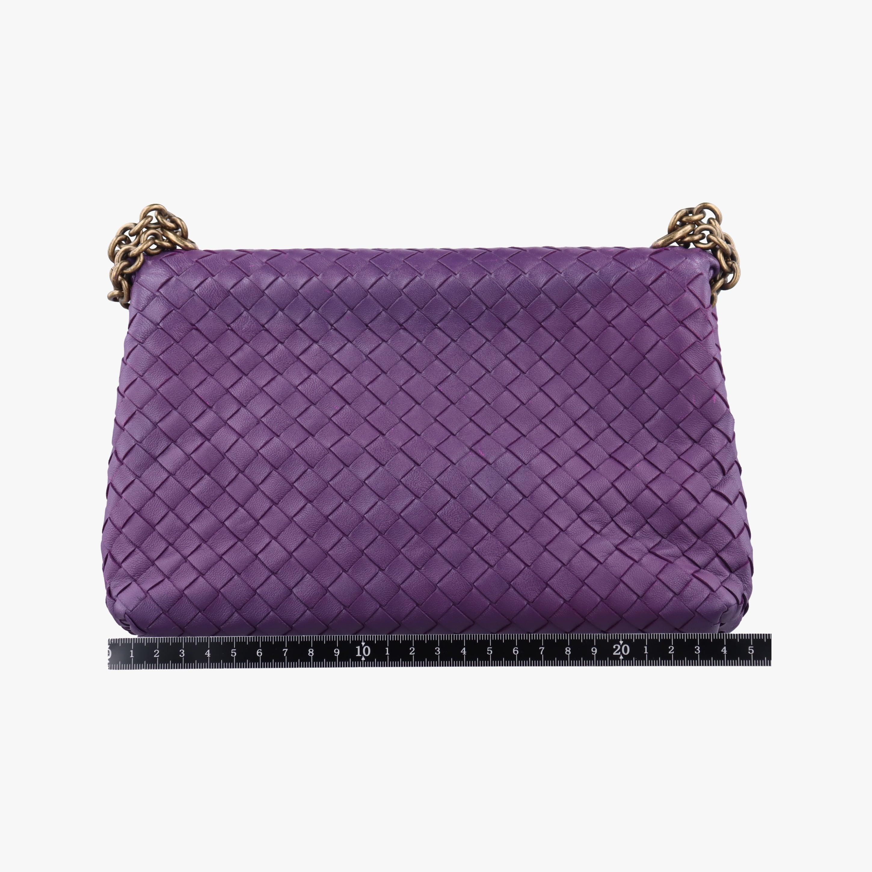 Intrecciato Olimpia Purple lambskin B07506785Pイントレチャート オリンピア パープル ラムスキン B07506785P