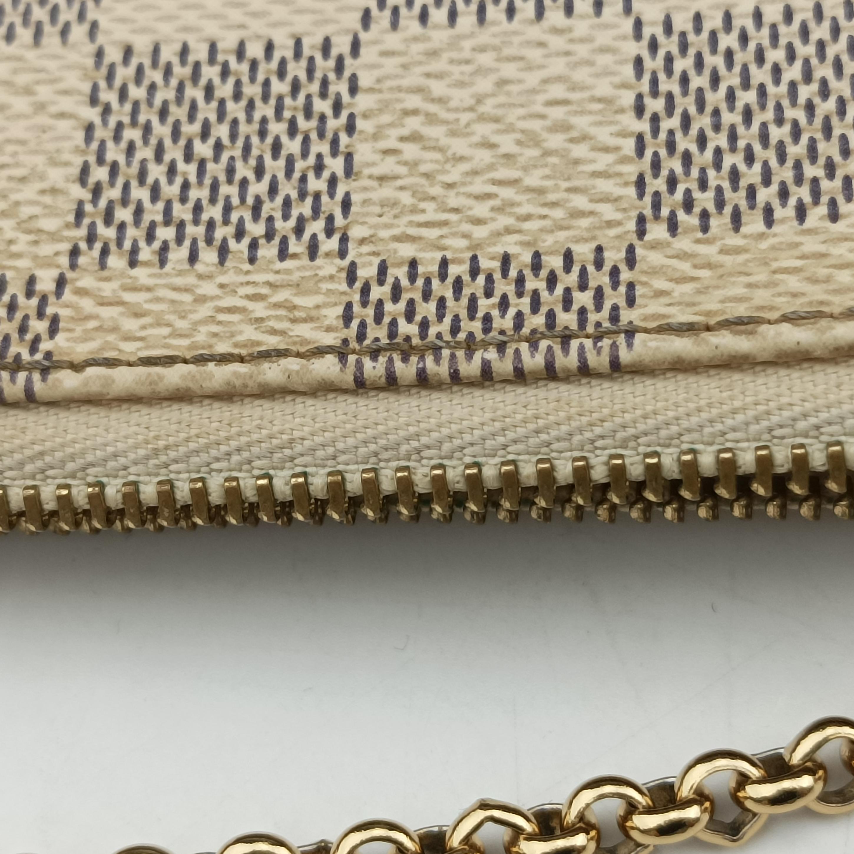 EVA Azur Damier Canvas N55214 MB0136エヴァ アズール ダミエキャンバス N55214 MB0136