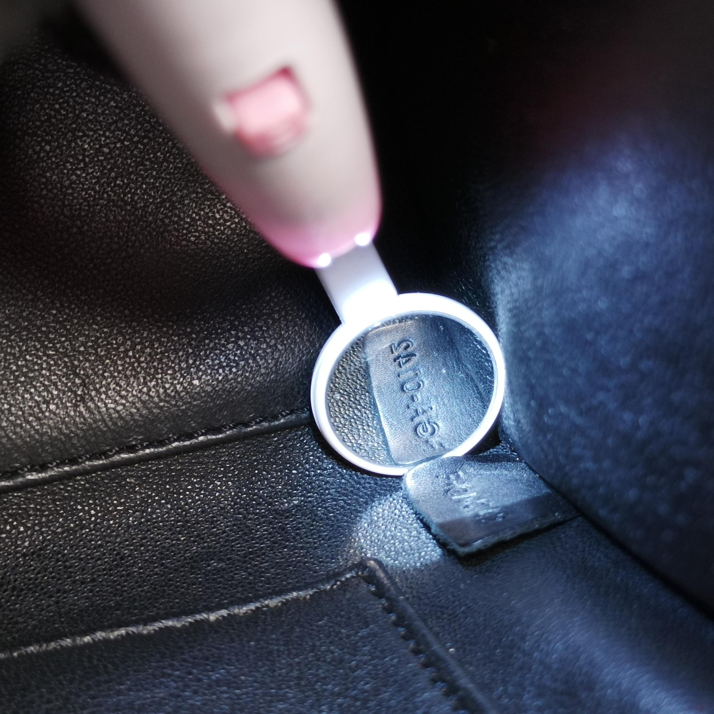 luggage nano shopper Blue x Black x Brown Leather×ponyhair F-GA-0142ラゲージナノショッパー ブルー×ブラック×ブラウン レザー×ハラコ F-GA-0142