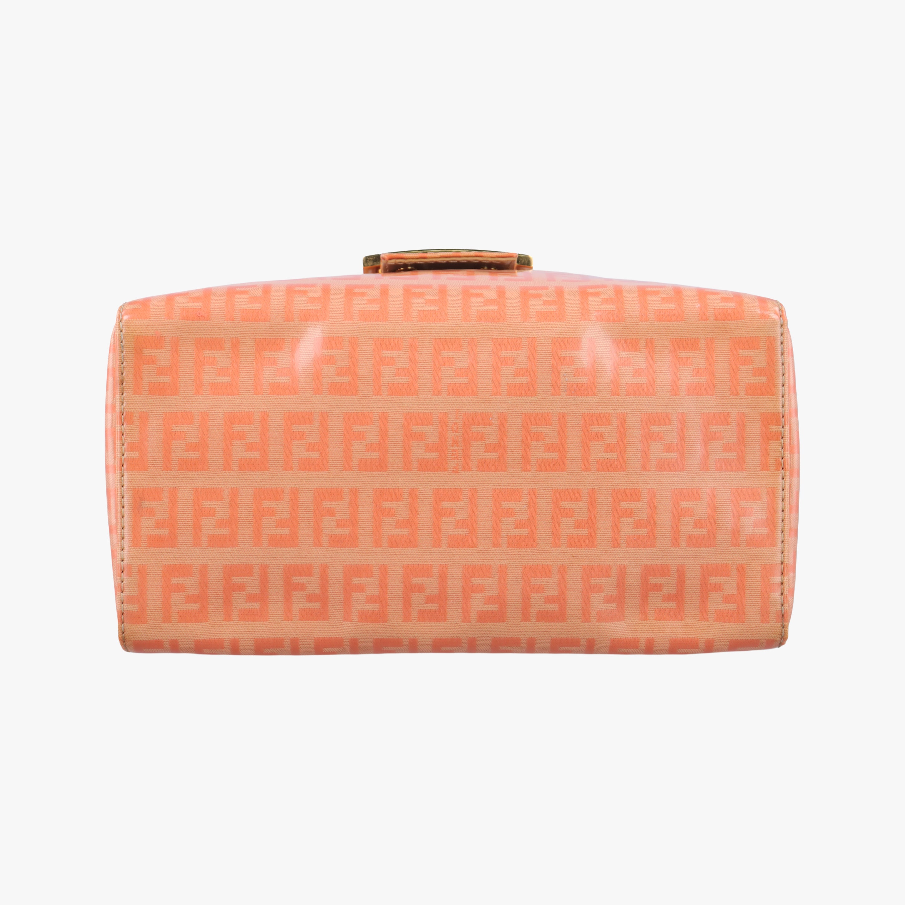 FF Zucca orange×Multicolour Patent 101633 10163350002エフエフズッカ オレンジ×マルチカラー パテント 101633 10163350002