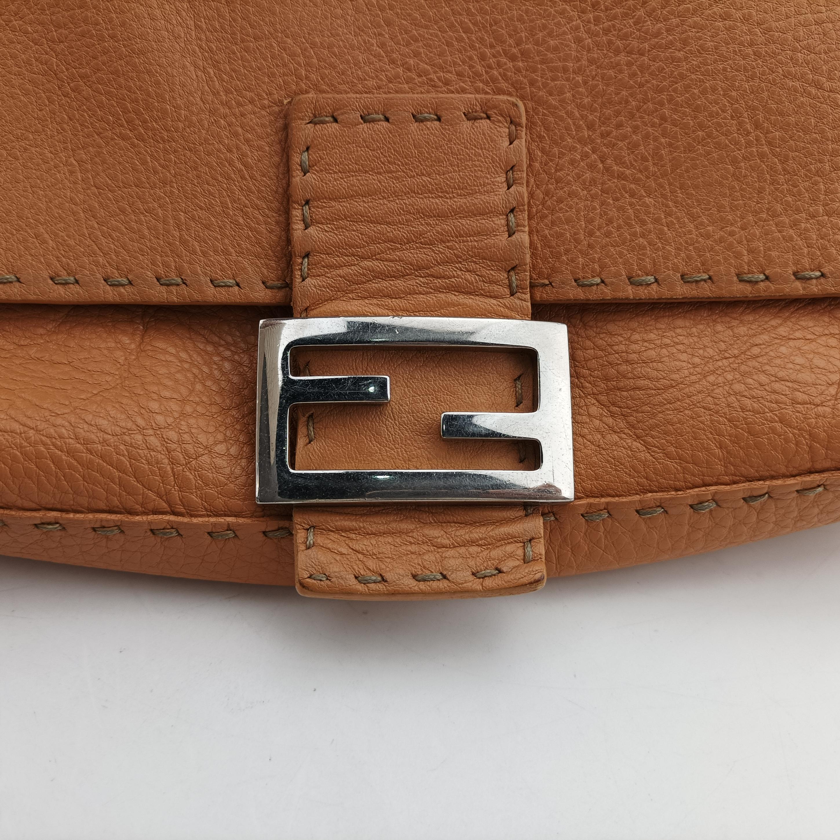 Mamma Baguette beige Leather Lot number unknownマンマバゲット ベージュ レザー 製番不明