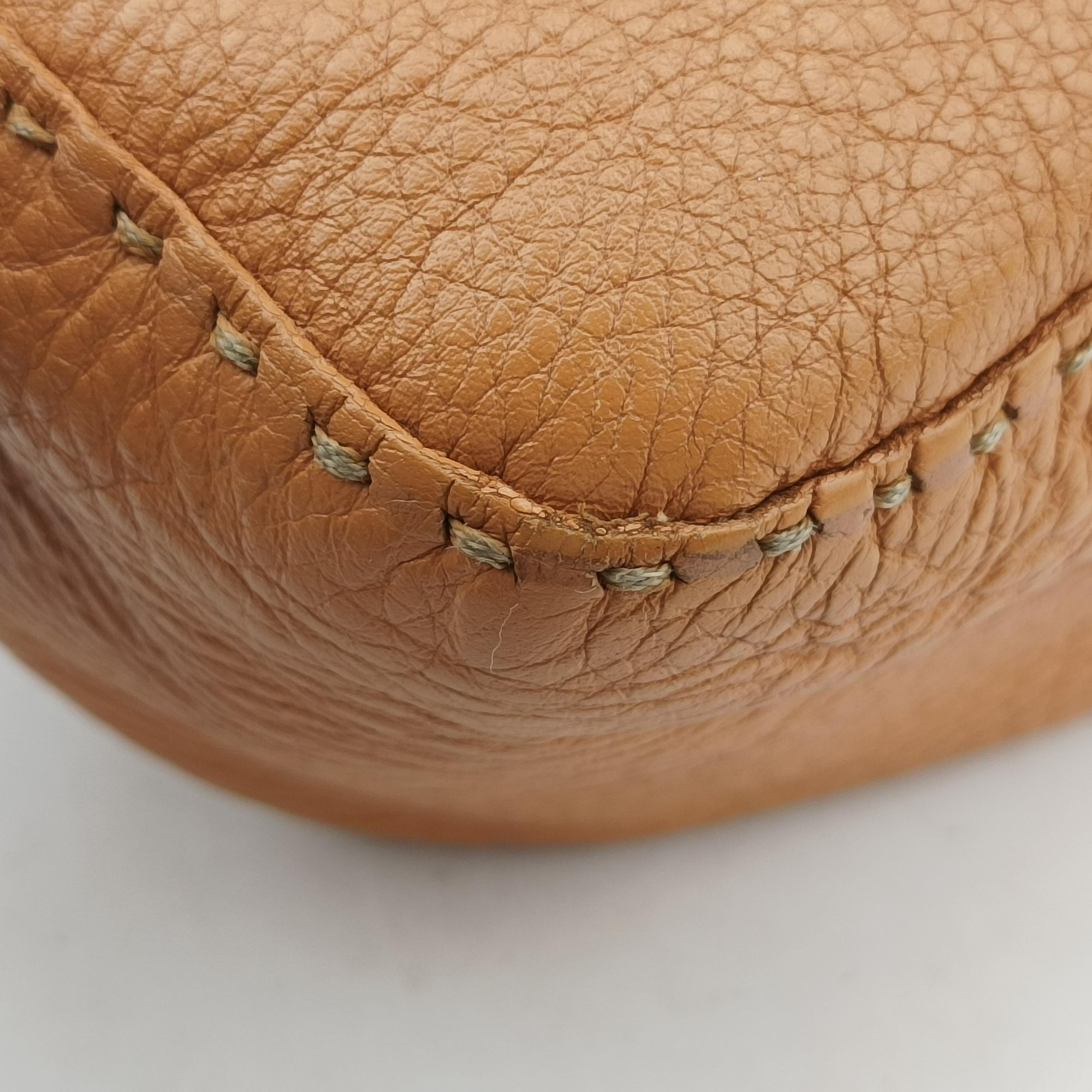 Mamma Baguette beige Leather Lot number unknownマンマバゲット ベージュ レザー 製番不明