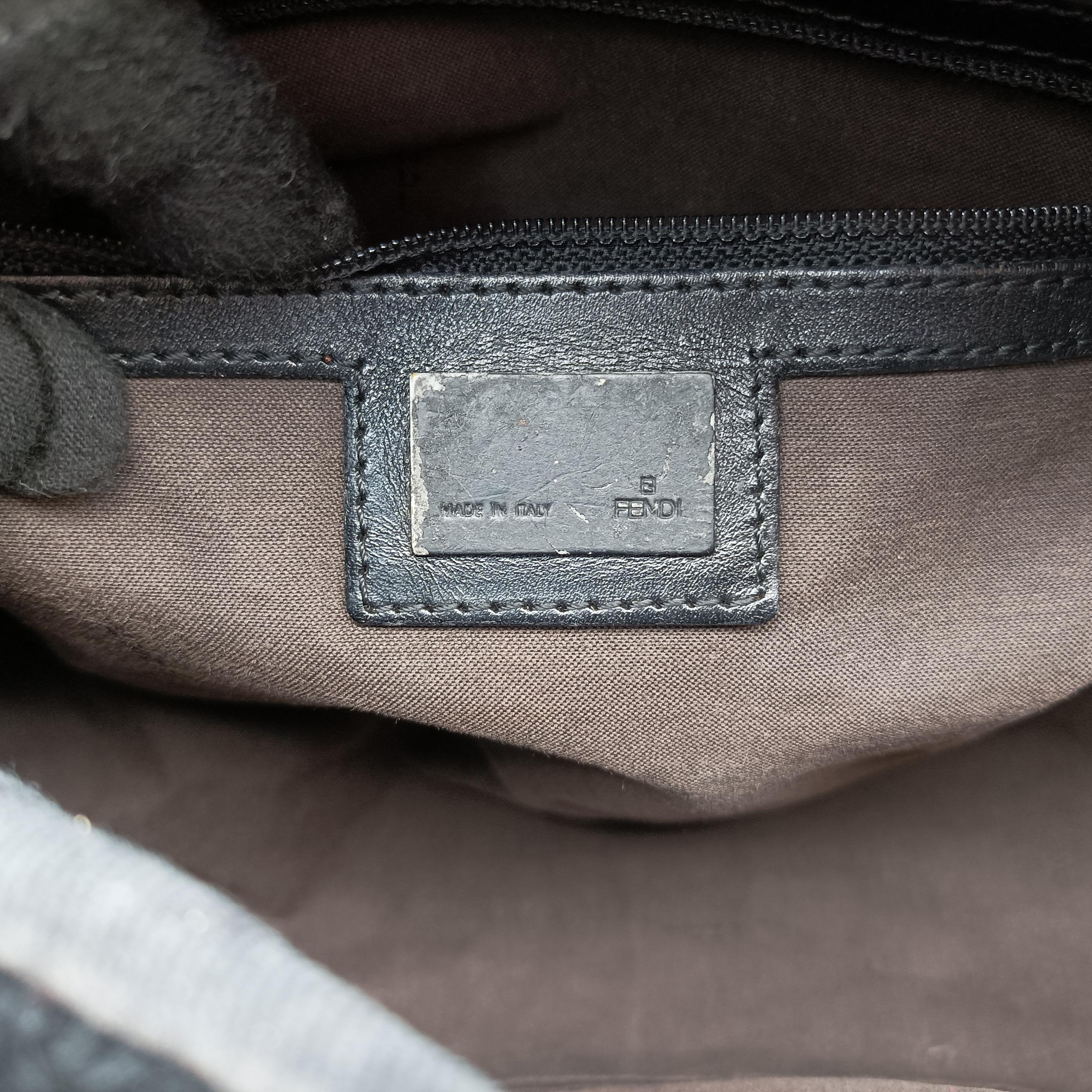 Baguette Zucchino Black ponyhair 8BR001 2241-8BR001-WCX-078マンマバケット ズッキーノ柄 ブラック ハラコ 8BR001 2241-8BR001-WCX-078