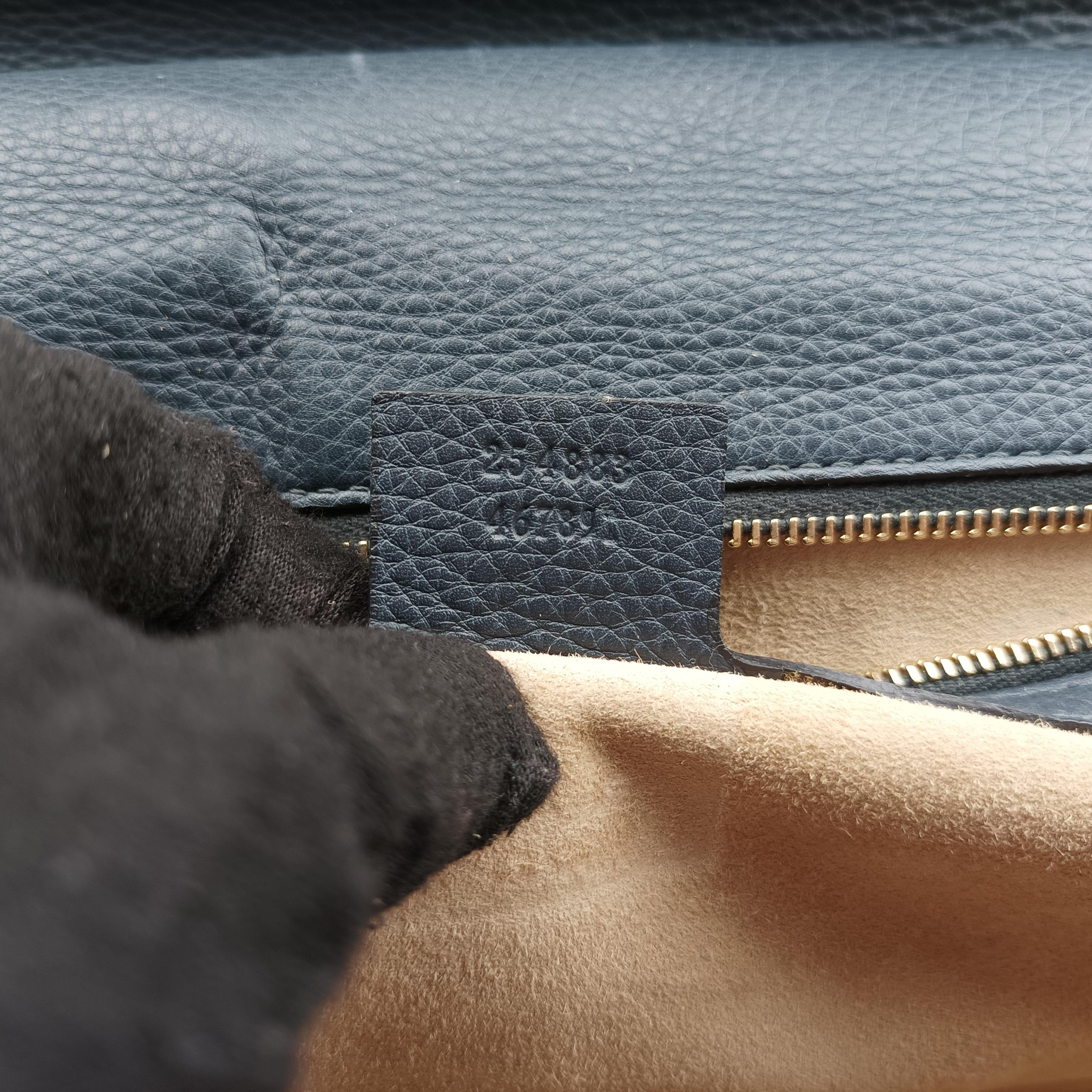 New Bamboo Navy Leather 254884 I7236631ニューバンブー ネイビー レザー 254884 I7236631