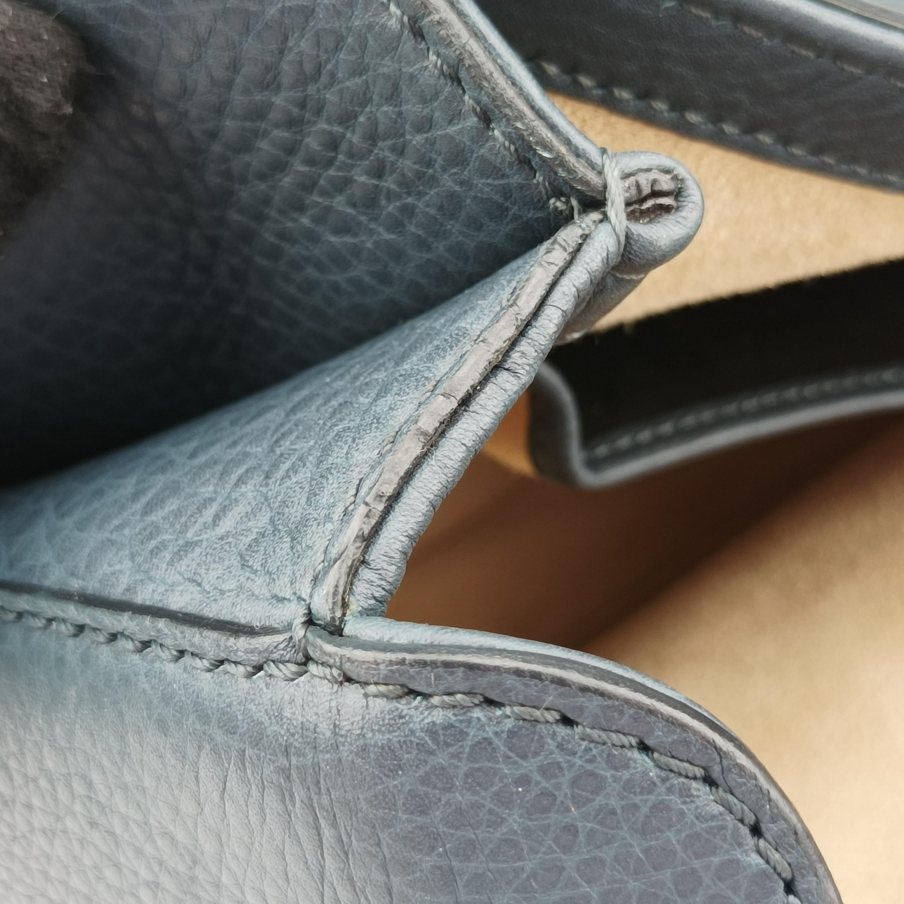 New Bamboo Navy Leather 254884 I7236631ニューバンブー ネイビー レザー 254884 I7236631