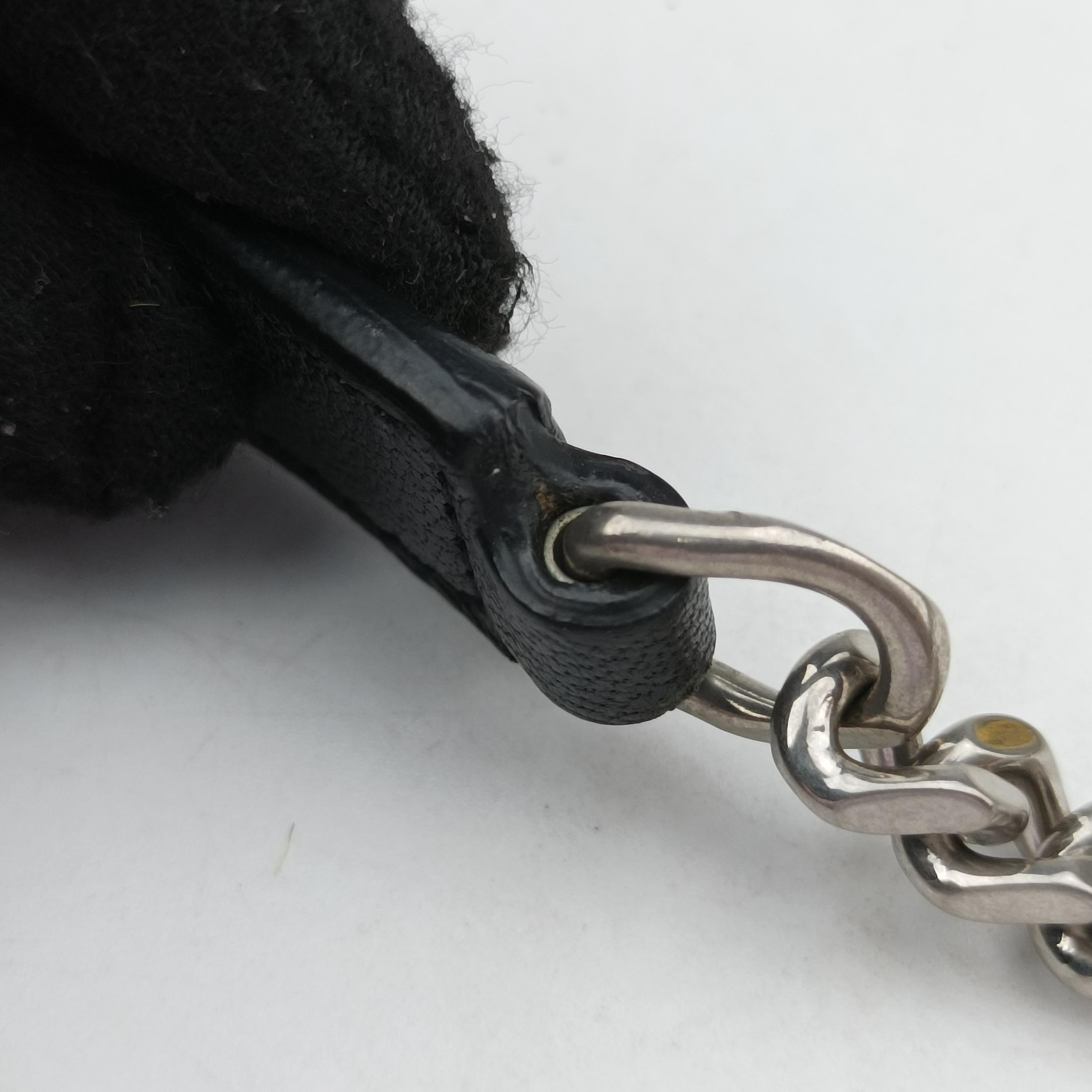 Monogram Leopard Print Baby Punk Chain Yellow x Black x Multicolor ponyhair 401648 CLD401648.0715モノグラム レオパードプリント ベビーパンクチェーン イエロー×ブラック×マルチカラー ハラコ 401648 CLD401648.0715