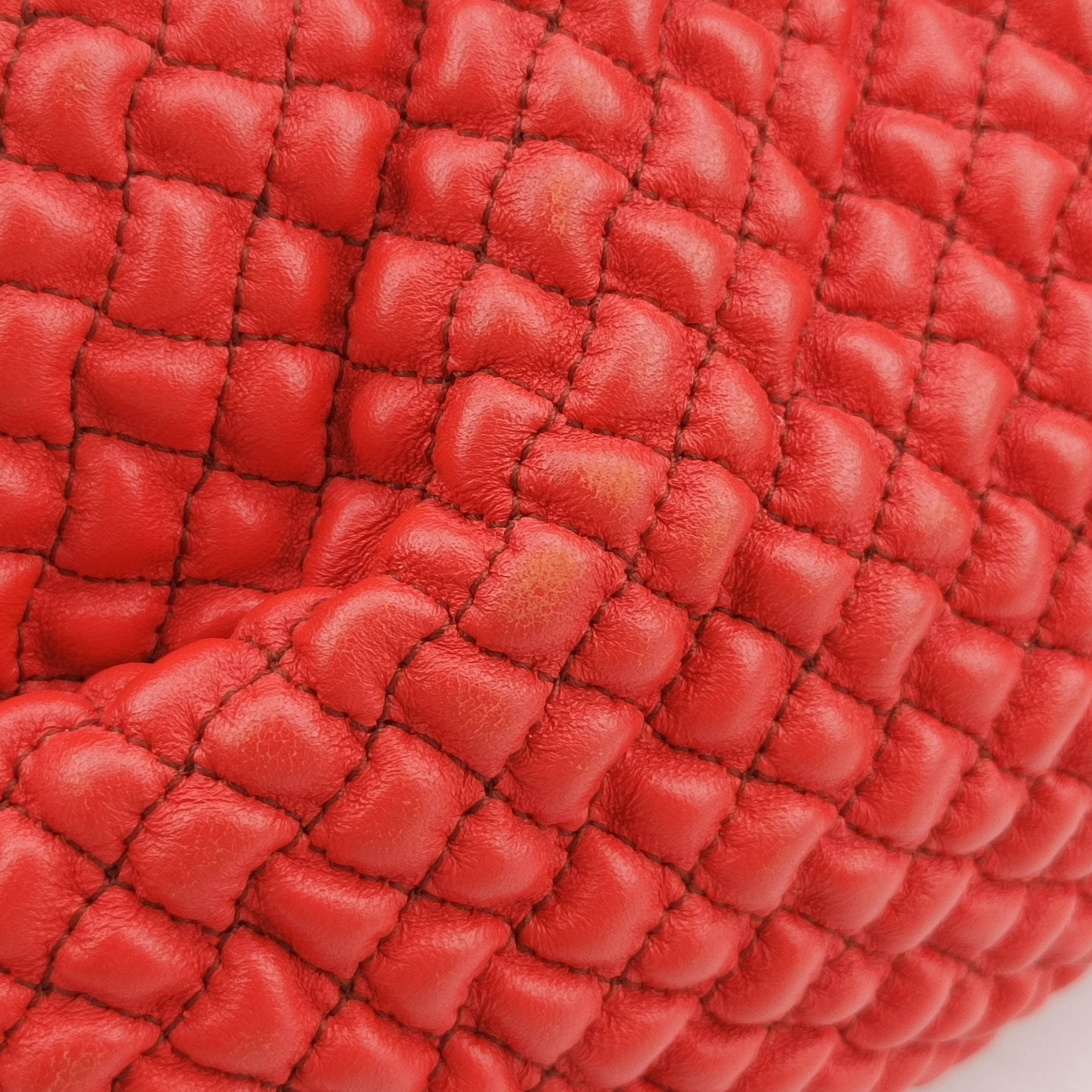 Hobo Intrecciato Red lambskin 232499 VO510 6551 EPEV 2011 1952 Eホーボーイントレチャート レッド ラムスキン 232499 VO510 6551 EPEV 2011 1952 E