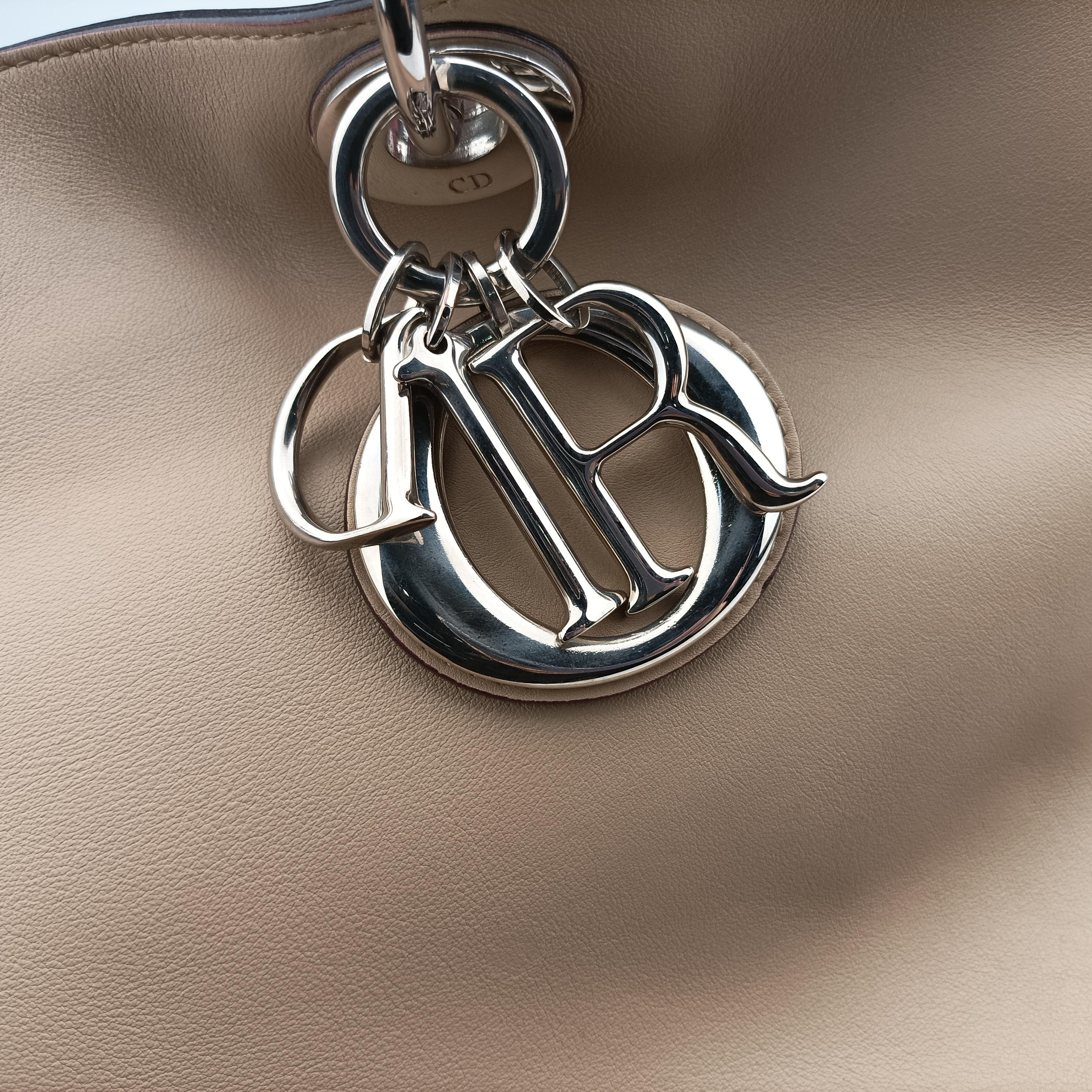 Diorissimo Beige Leather 09-MA-0162ディオリッシモ ベージュ レザー 09-MA-0162