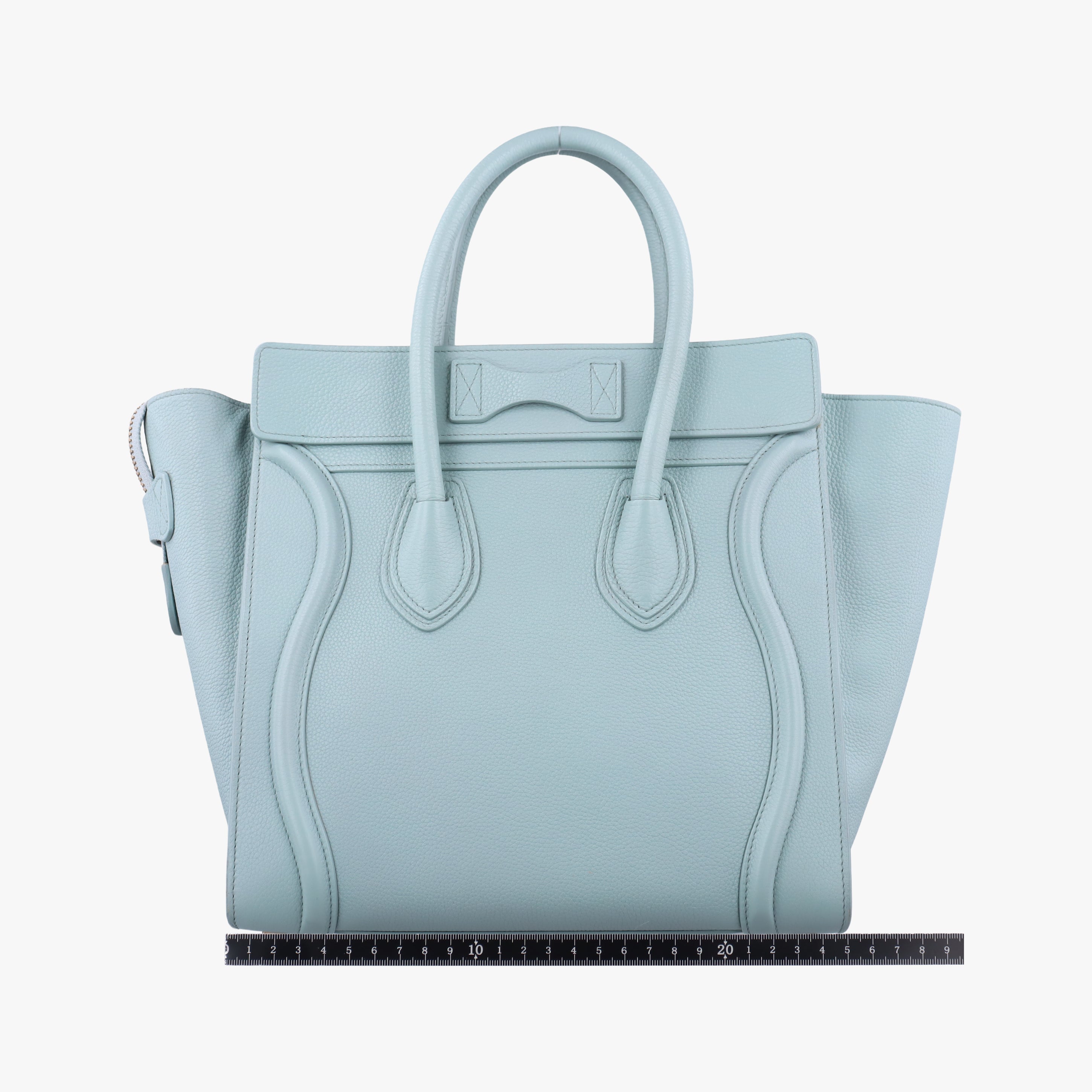 Luggage Micro shopper Blue Leather U-GA-0147ラゲージマイクロショッパー ブルー レザー U-GA-0147