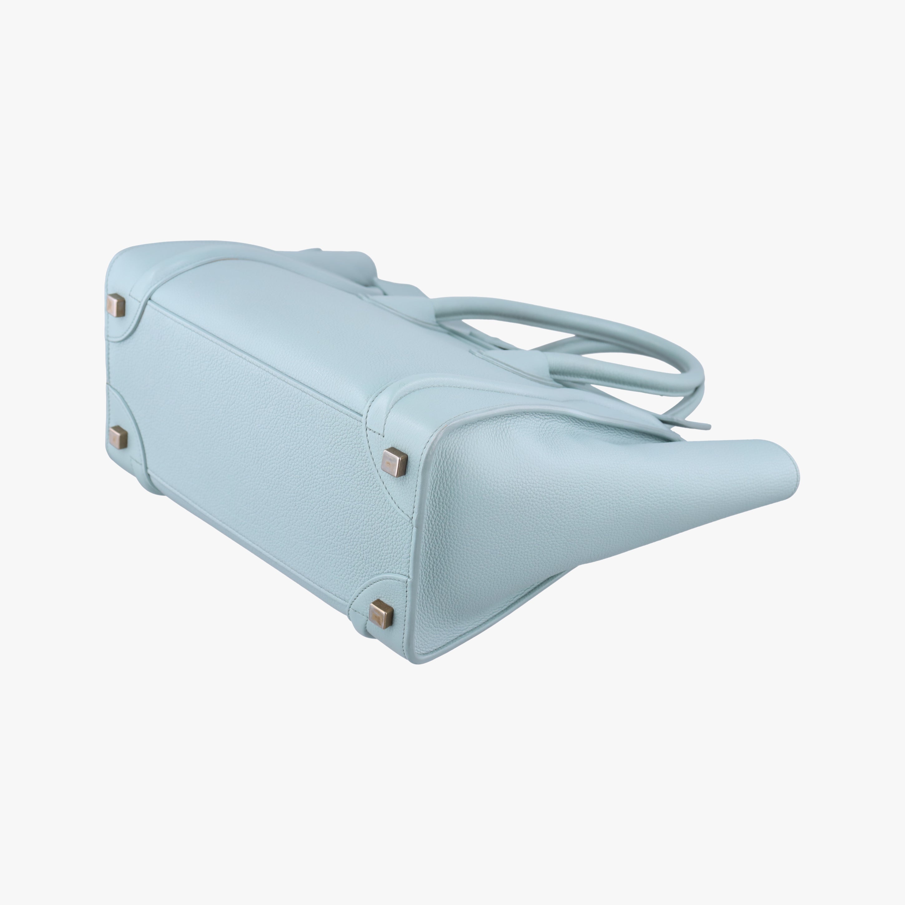 Luggage Micro shopper Blue Leather U-GA-0147ラゲージマイクロショッパー ブルー レザー U-GA-0147