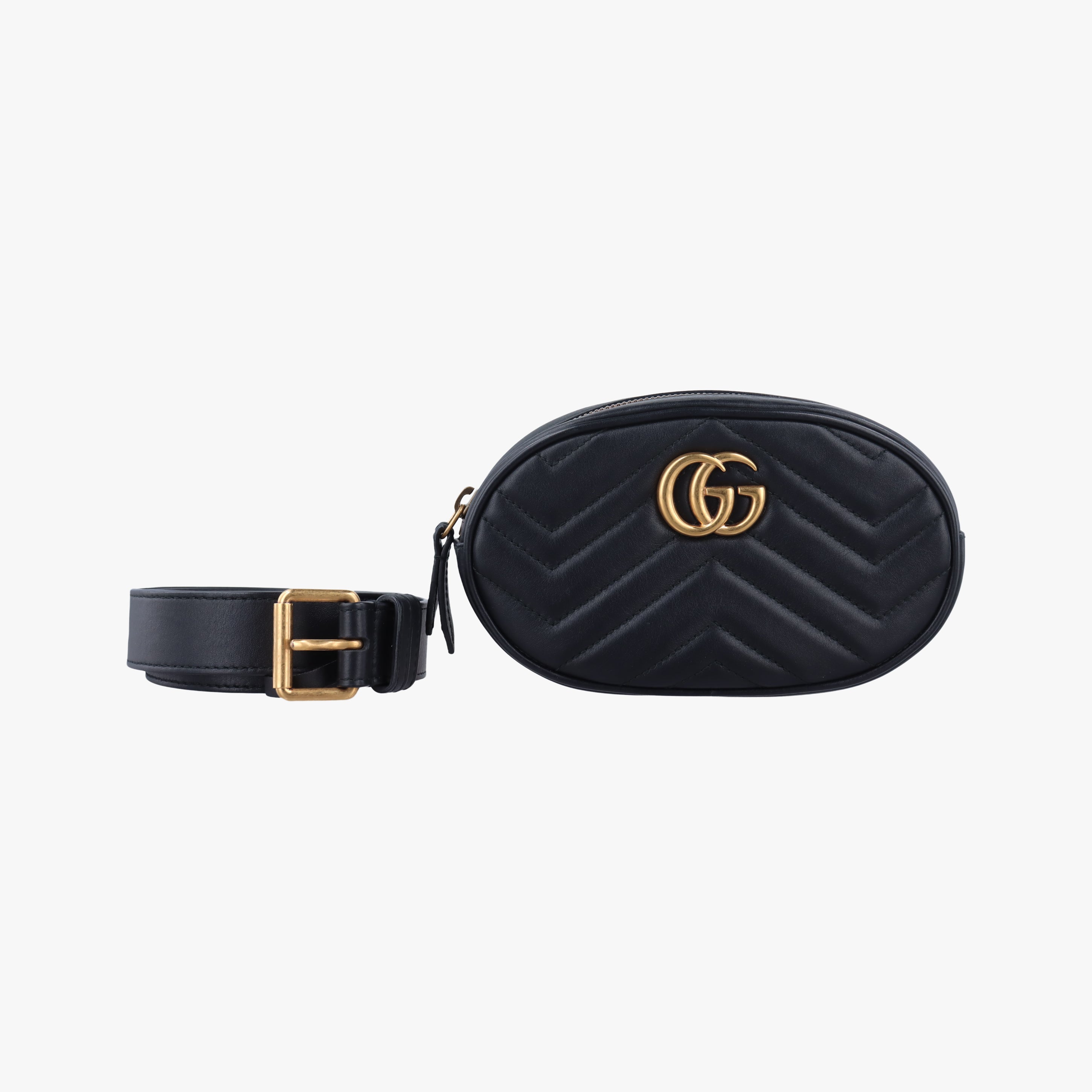 GG Marmont Black Leather 476434 G023751433GGマーモント ブラック レザー 476434 G023751433