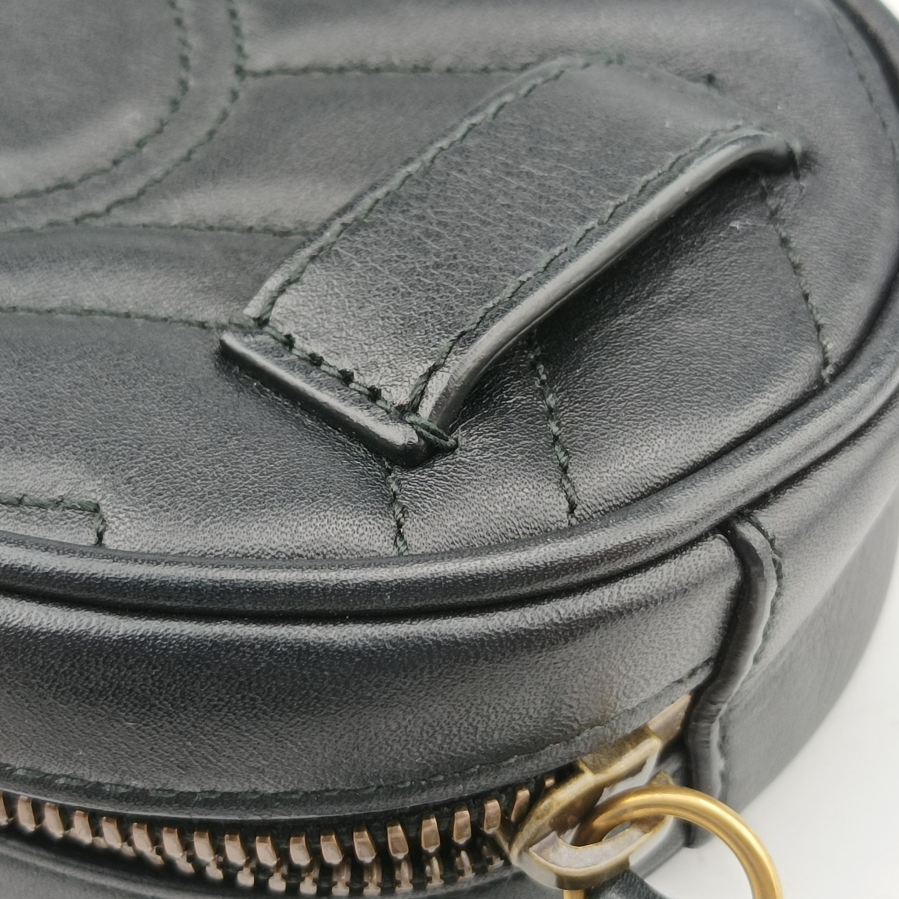 GG Marmont Black Leather 476434 G023751433GGマーモント ブラック レザー 476434 G023751433