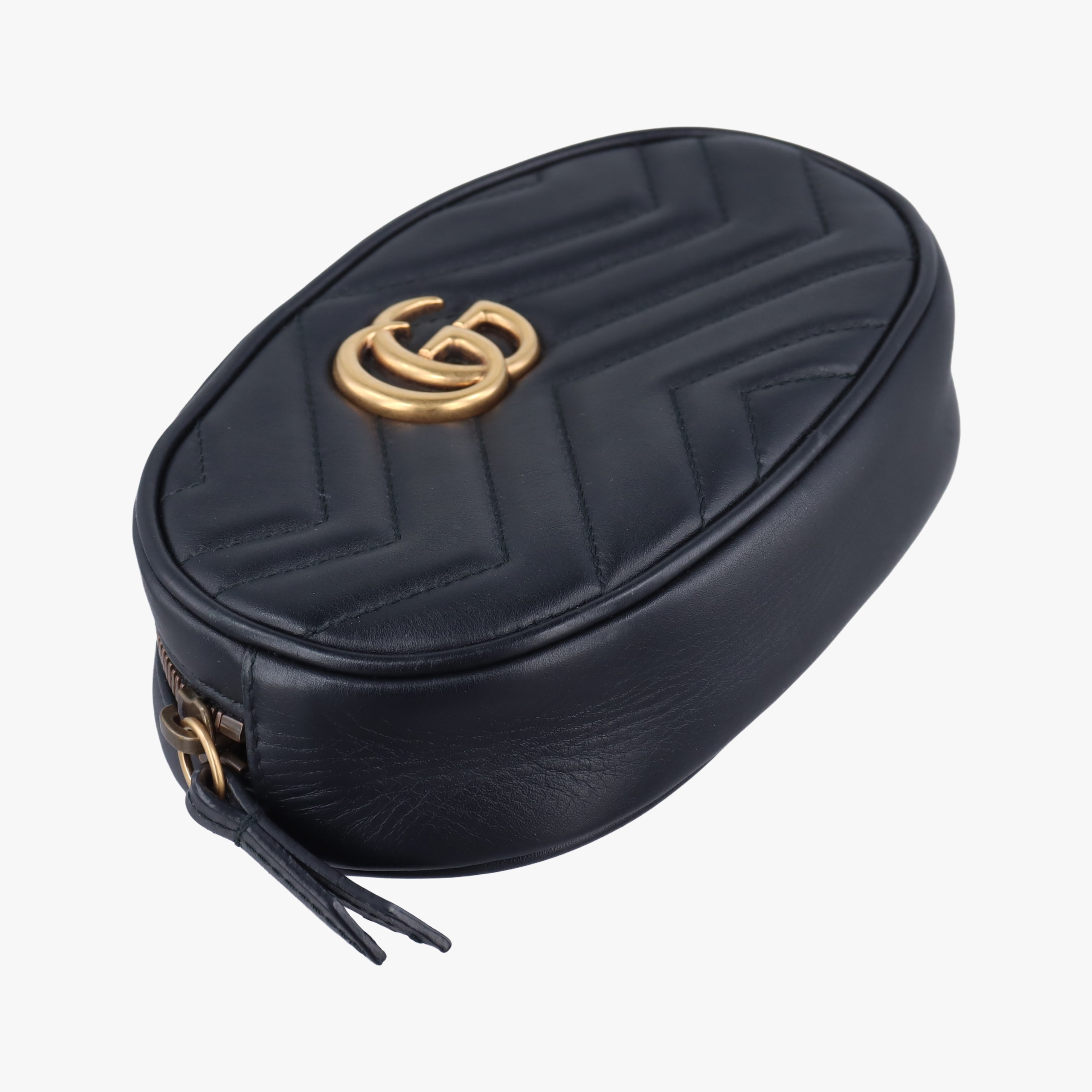 GG Marmont Black Leather 476434 G023751433GGマーモント ブラック レザー 476434 G023751433