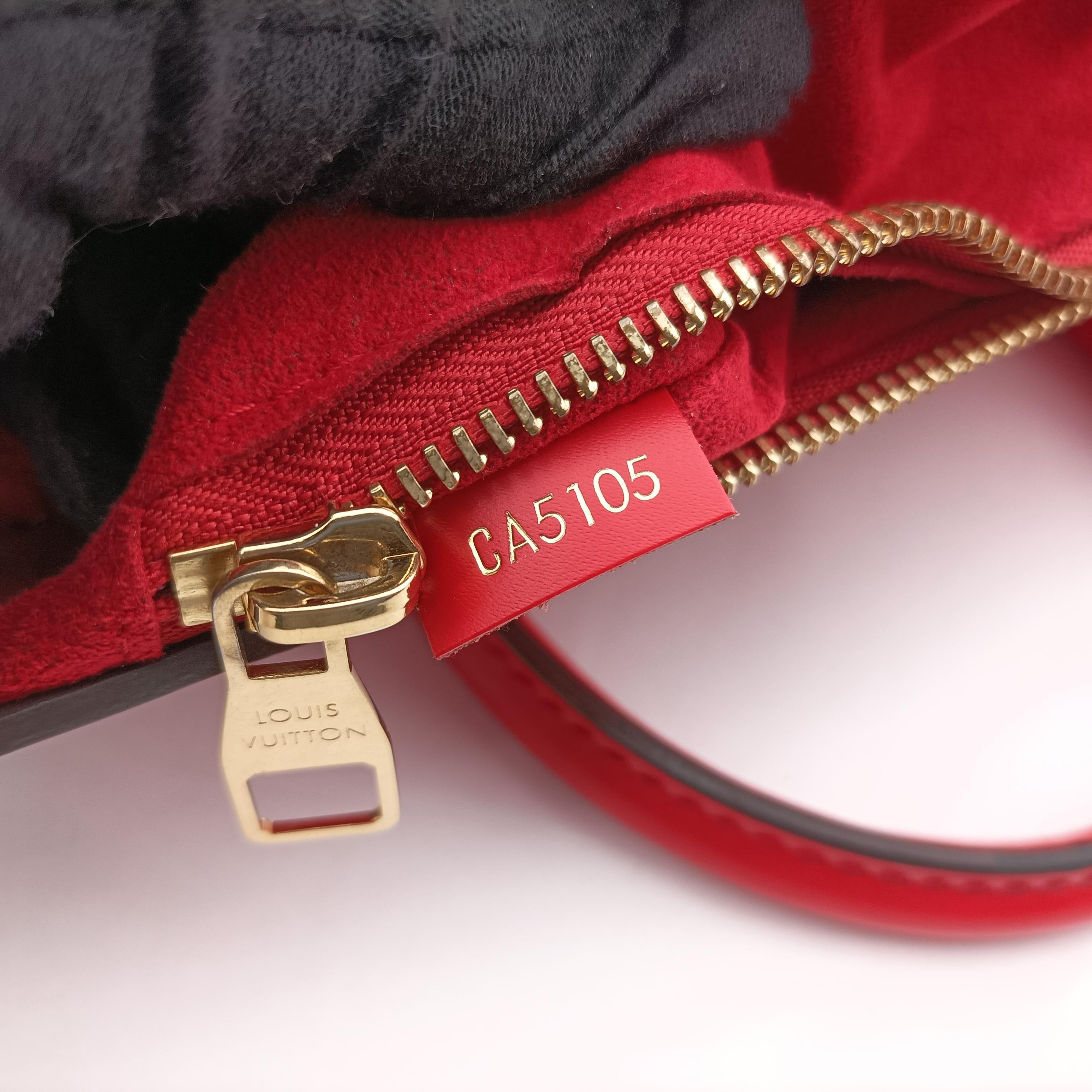 PHENIX PM brown×COQUELICOT Monogram Canvas×calf leather M41537 CA5105フェニックスPM モノグラム/ブラウン系×コクリコ モノグラムキャンバス×カーフレザー M41537 CA5105