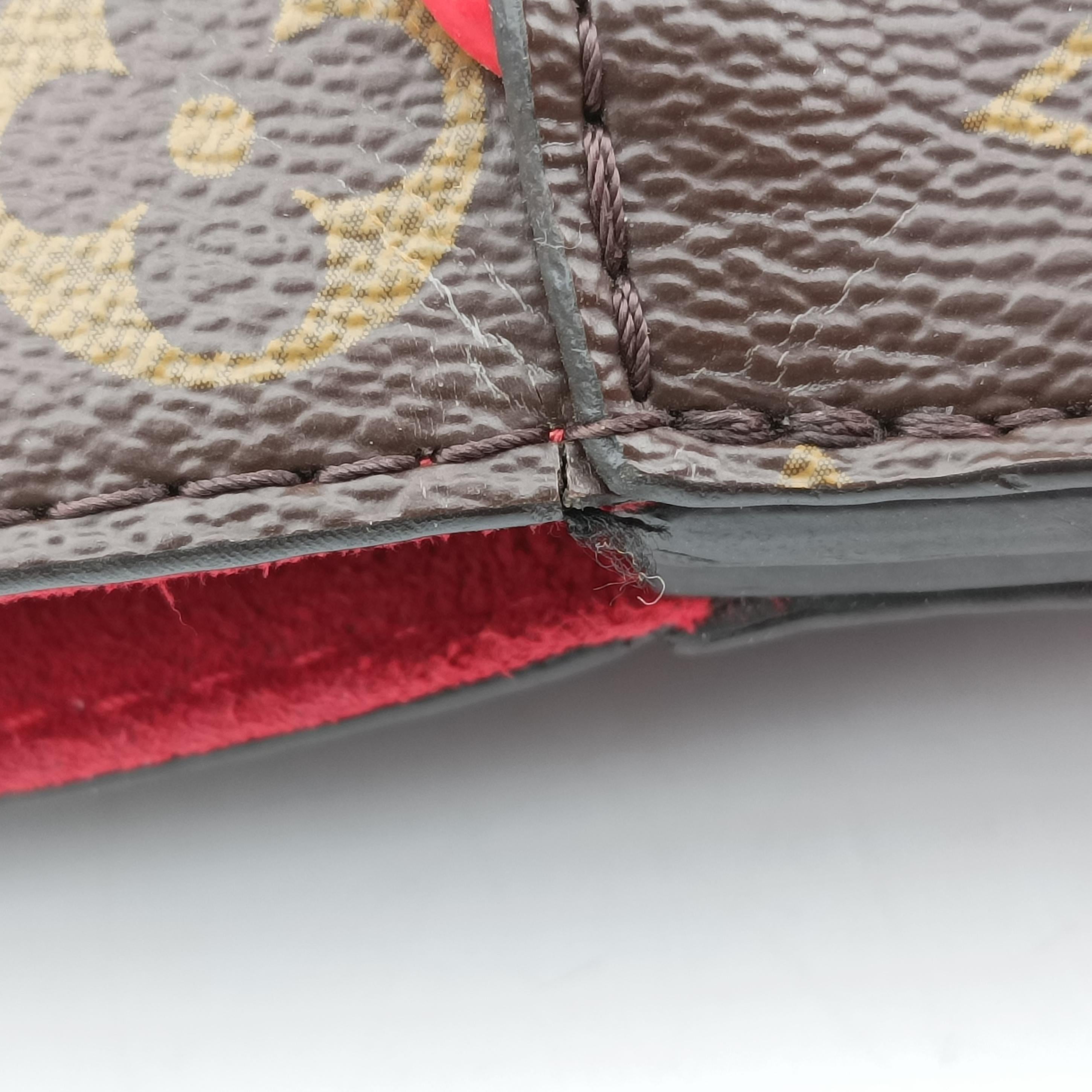 PHENIX PM brown×COQUELICOT Monogram Canvas×calf leather M41537 CA5105フェニックスPM モノグラム/ブラウン系×コクリコ モノグラムキャンバス×カーフレザー M41537 CA5105