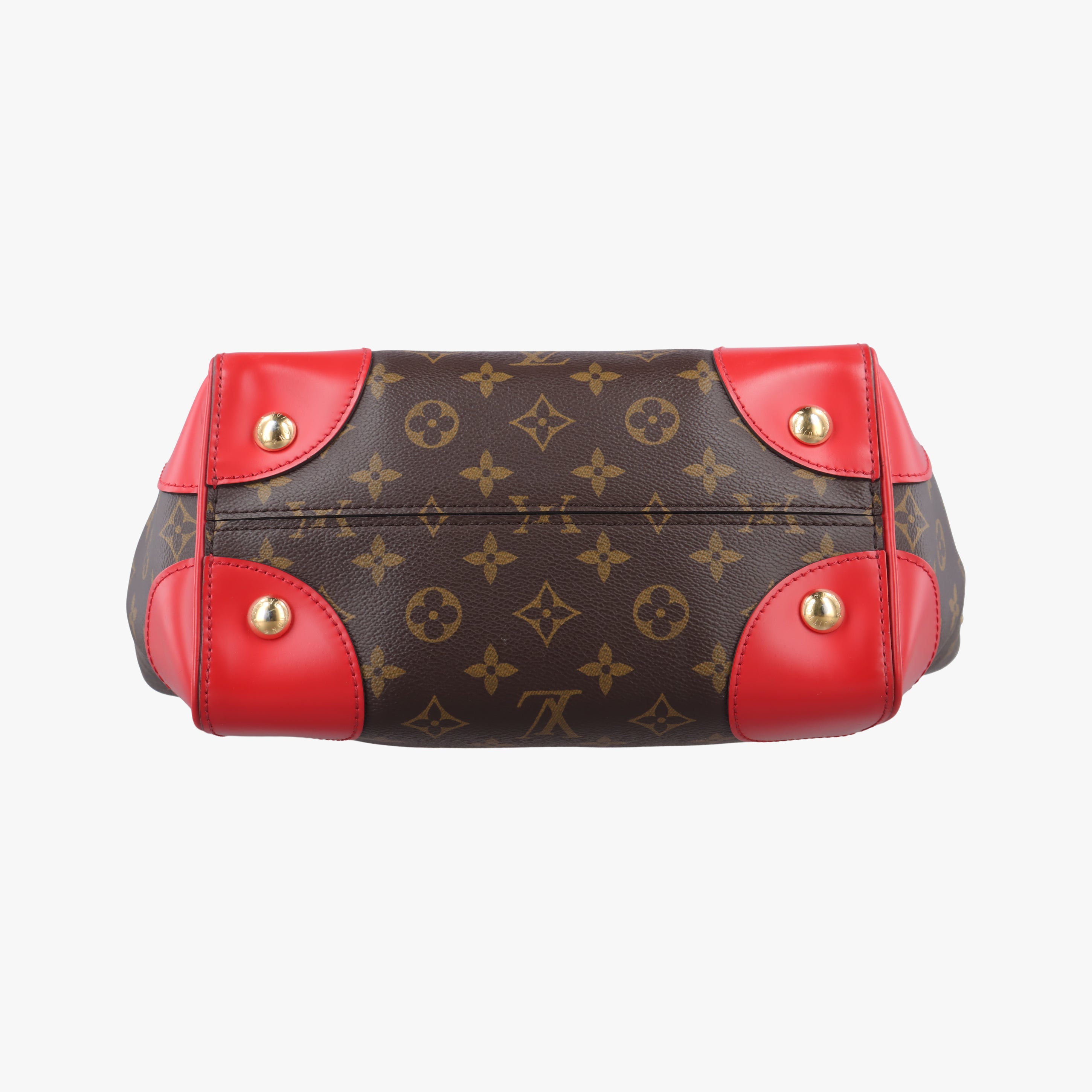 PHENIX PM brown×COQUELICOT Monogram Canvas×calf leather M41537 CA5105フェニックスPM モノグラム/ブラウン系×コクリコ モノグラムキャンバス×カーフレザー M41537 CA5105