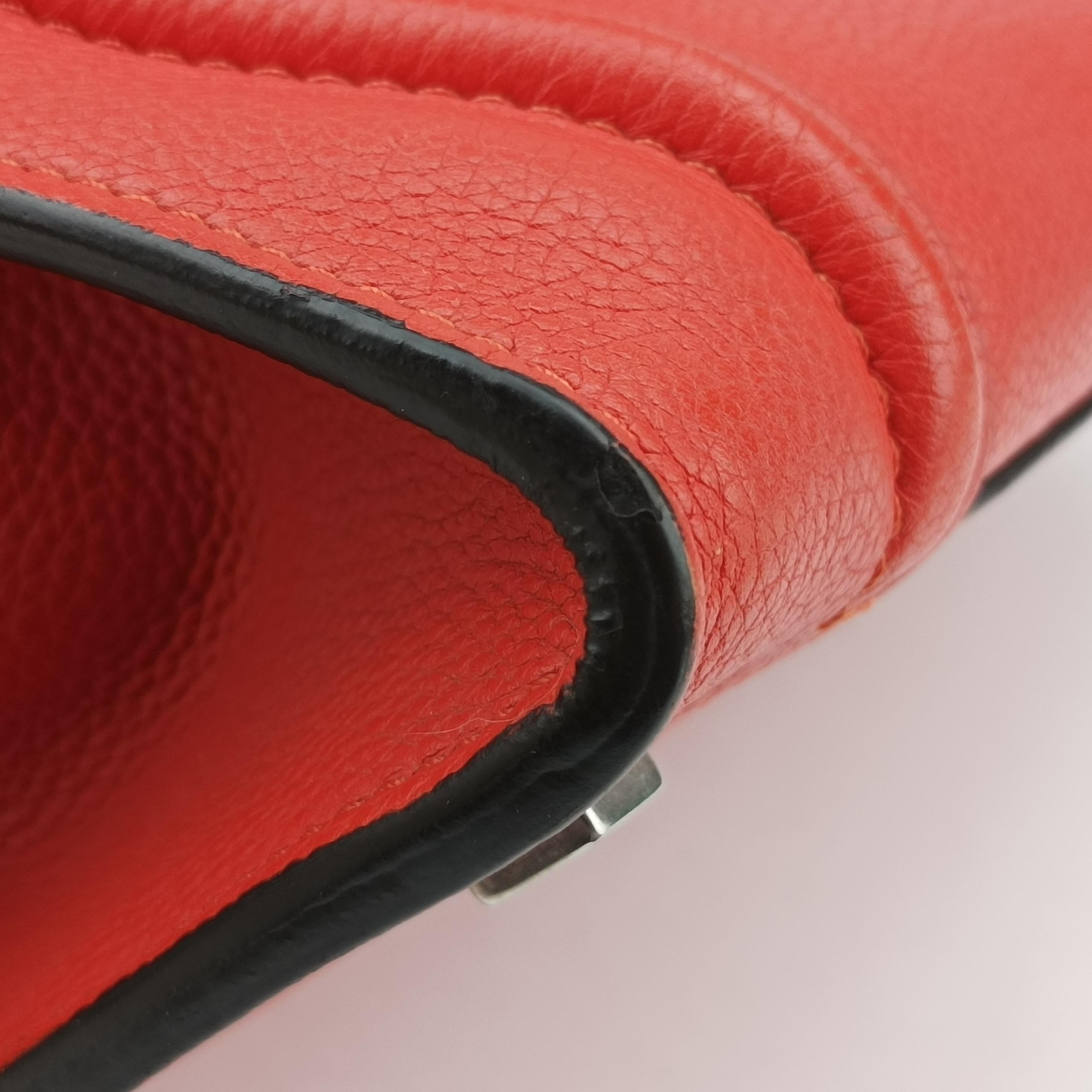 Luggage Mini Shopper Red Leather S-SA-0191 S-CU-1101ラゲージミニショッパー レッド レザー S-SA-0191 S-CU-1101