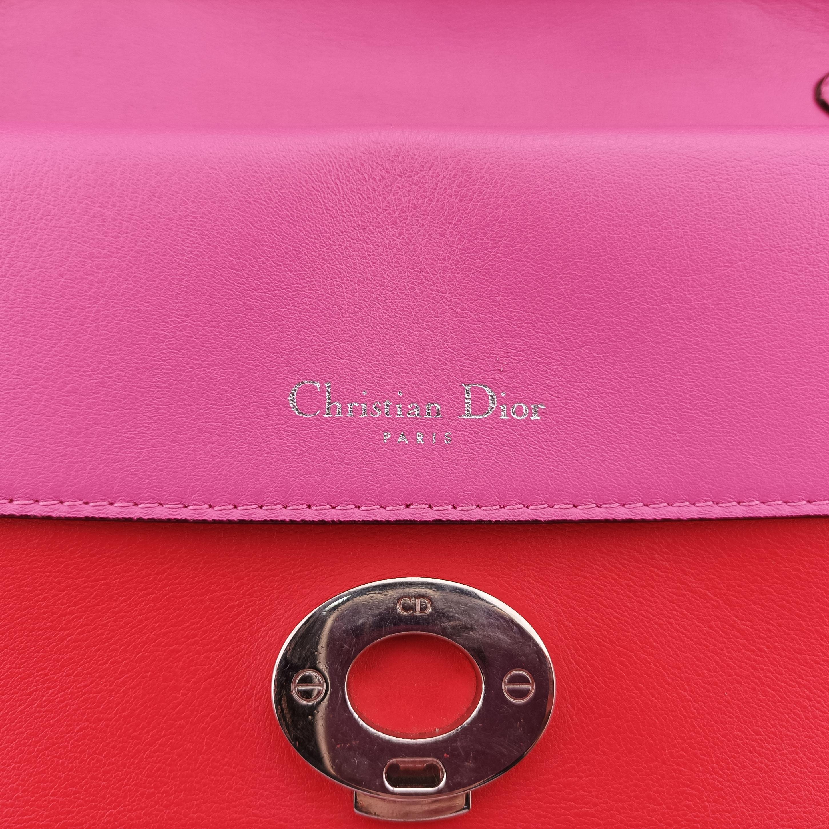 Be Dior Red Leather 19-MA-1104ビー ディオール レッド レザー 19-MA-1104