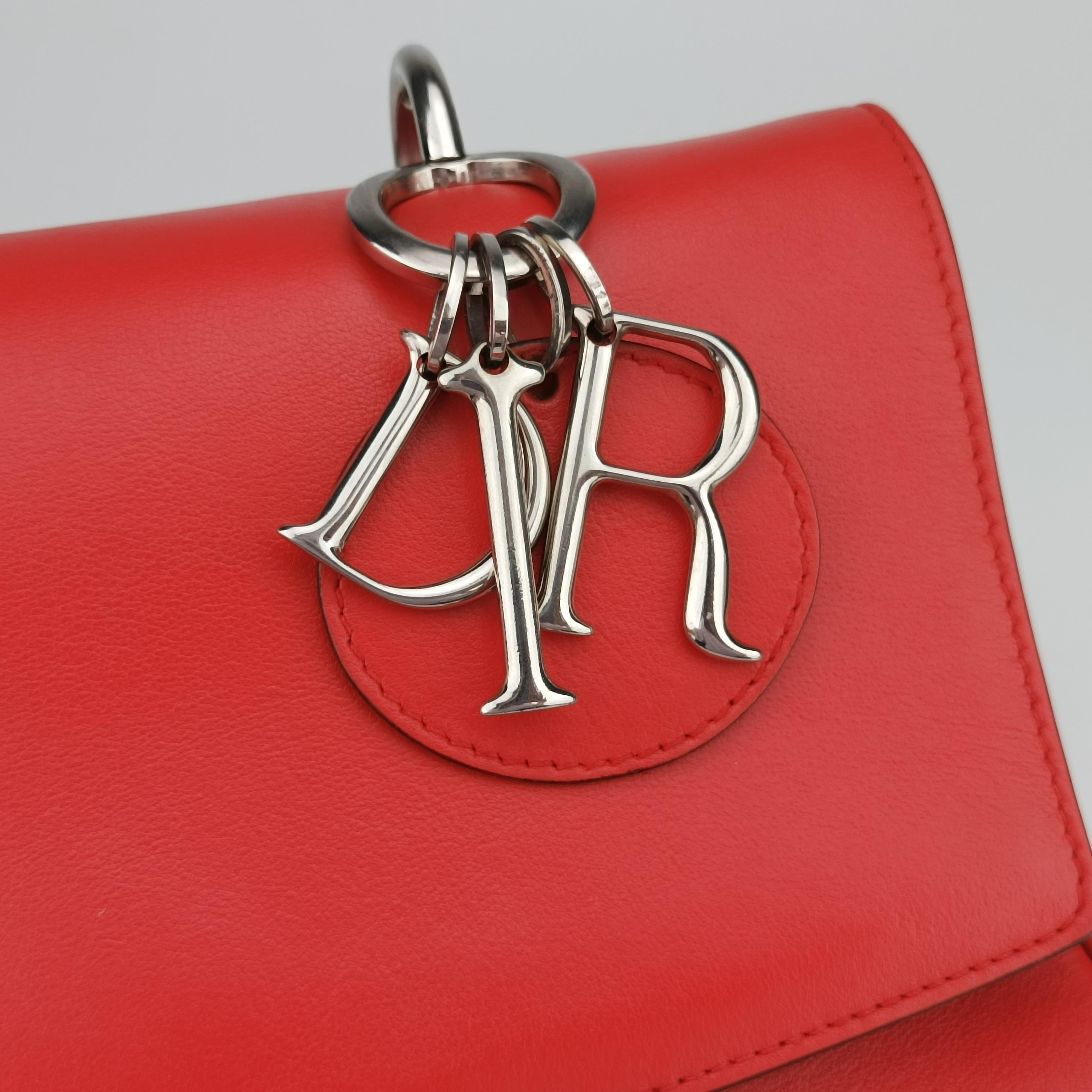 Be Dior Red Leather 19-MA-1104ビー ディオール レッド レザー 19-MA-1104