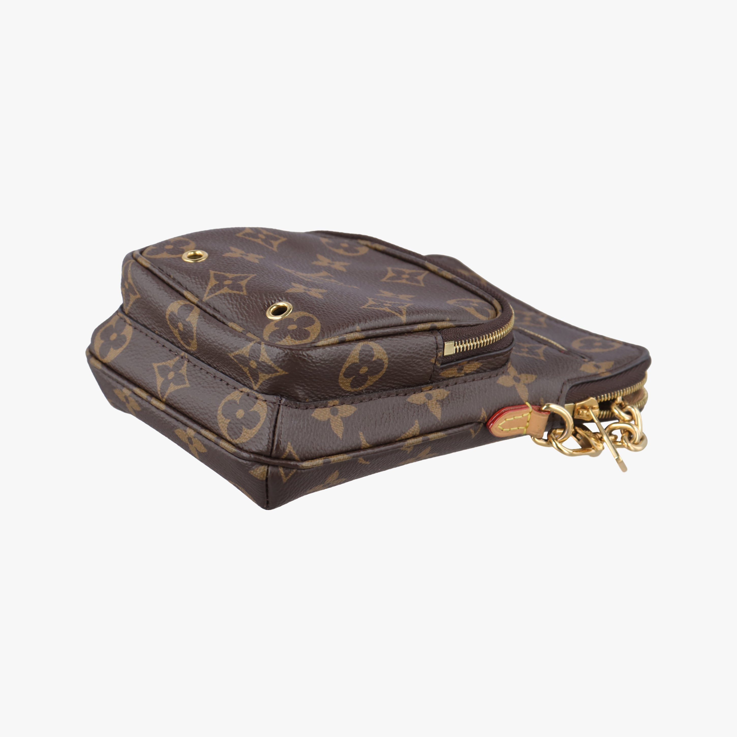 Utility Phone Sleeve Brown Monogram Canvas M80746 IC Chipユーティリティ モノグラム/ブラウン系 モノグラムキャンバス M80746 ICチップ