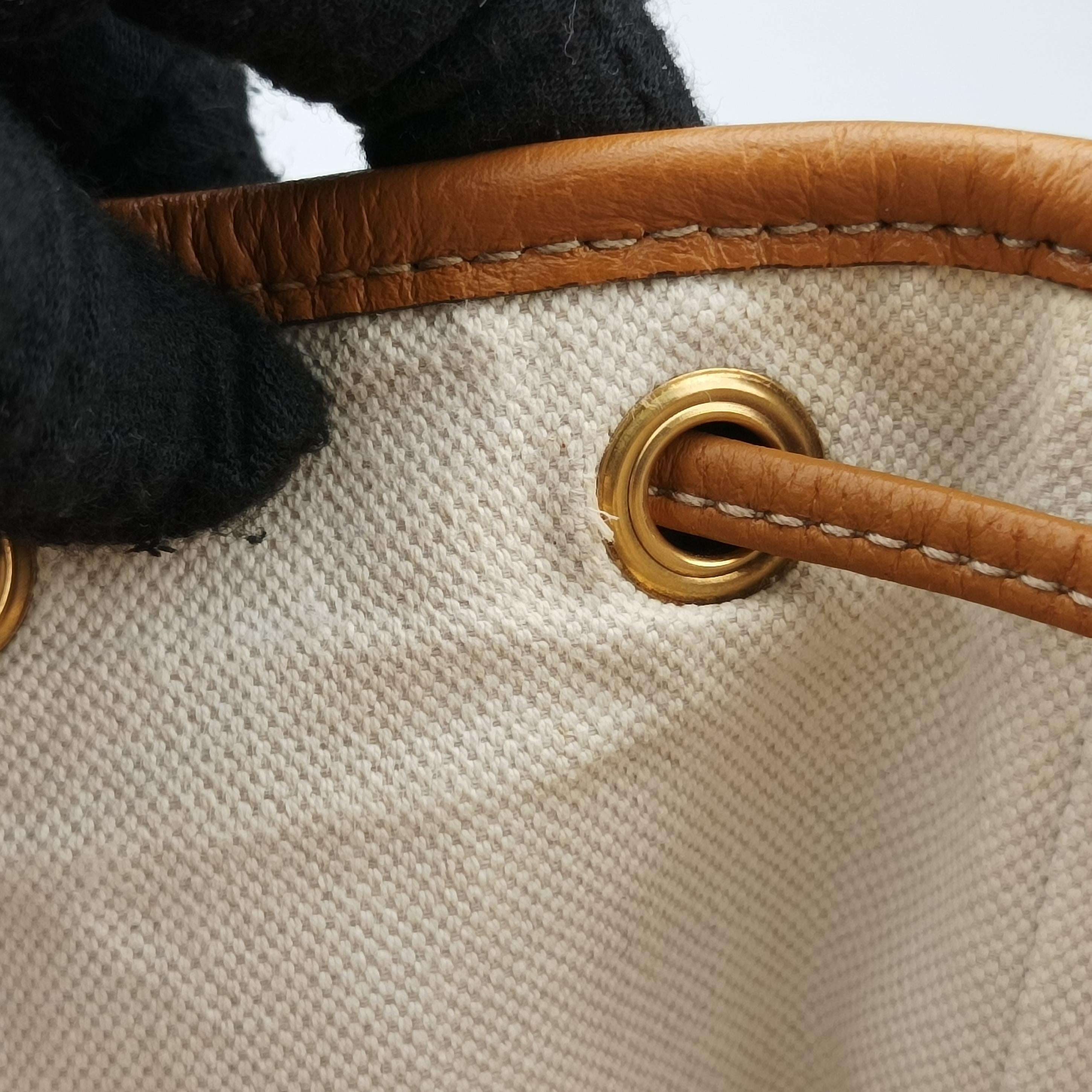 Micro GG/Small Bucket Bag Brown×Multicolour PVC coated canvas 602691 B031456558ミッキーマウス マイクロGG/スモールバケットバッグ ブラウン×マルチカラー PVCコーティングキャンバス 602691 B031456558