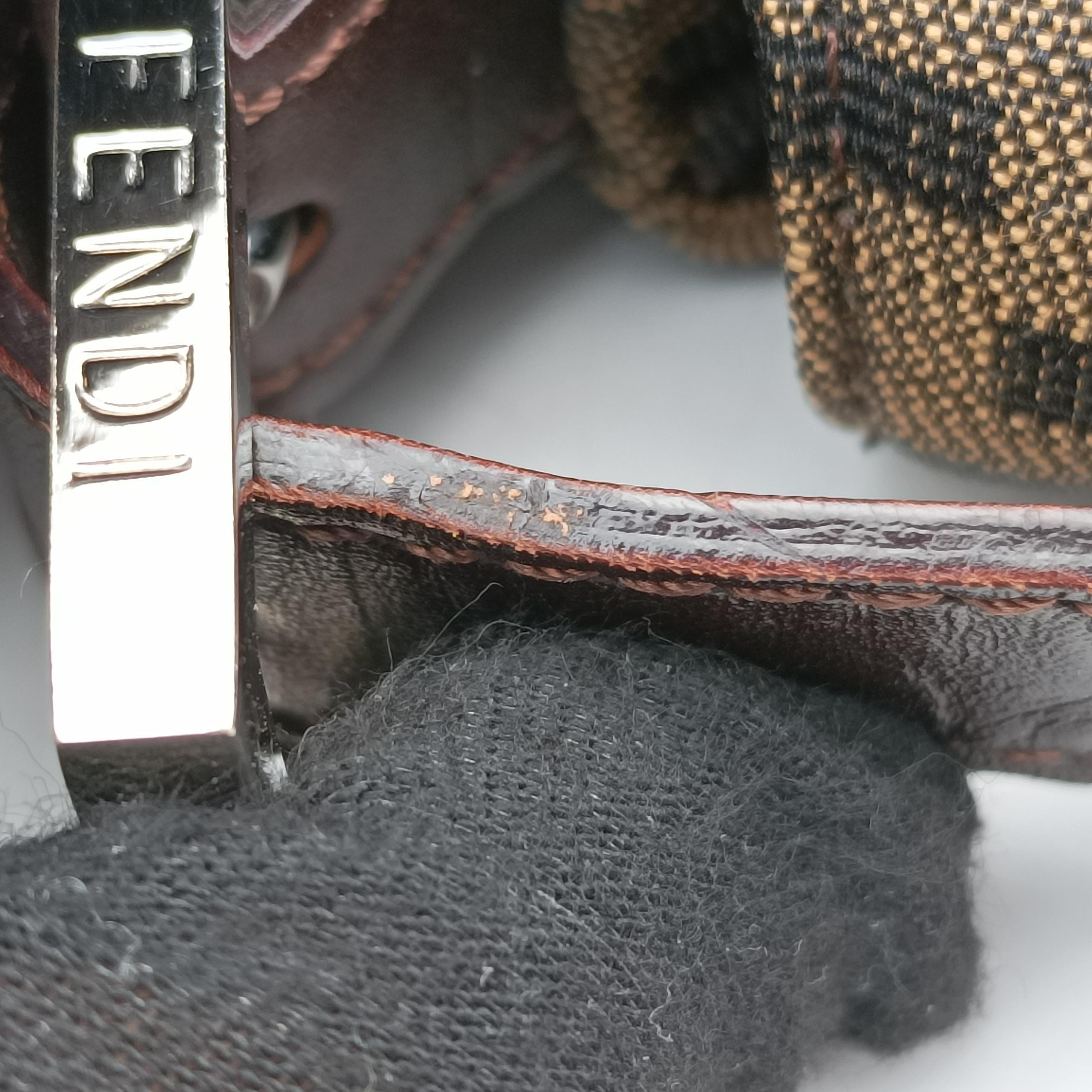 Baguette Zucchino Brown canvas 377526 377526325099バゲット ズッキーニ ブラウン キャンバス 377526 377526325099