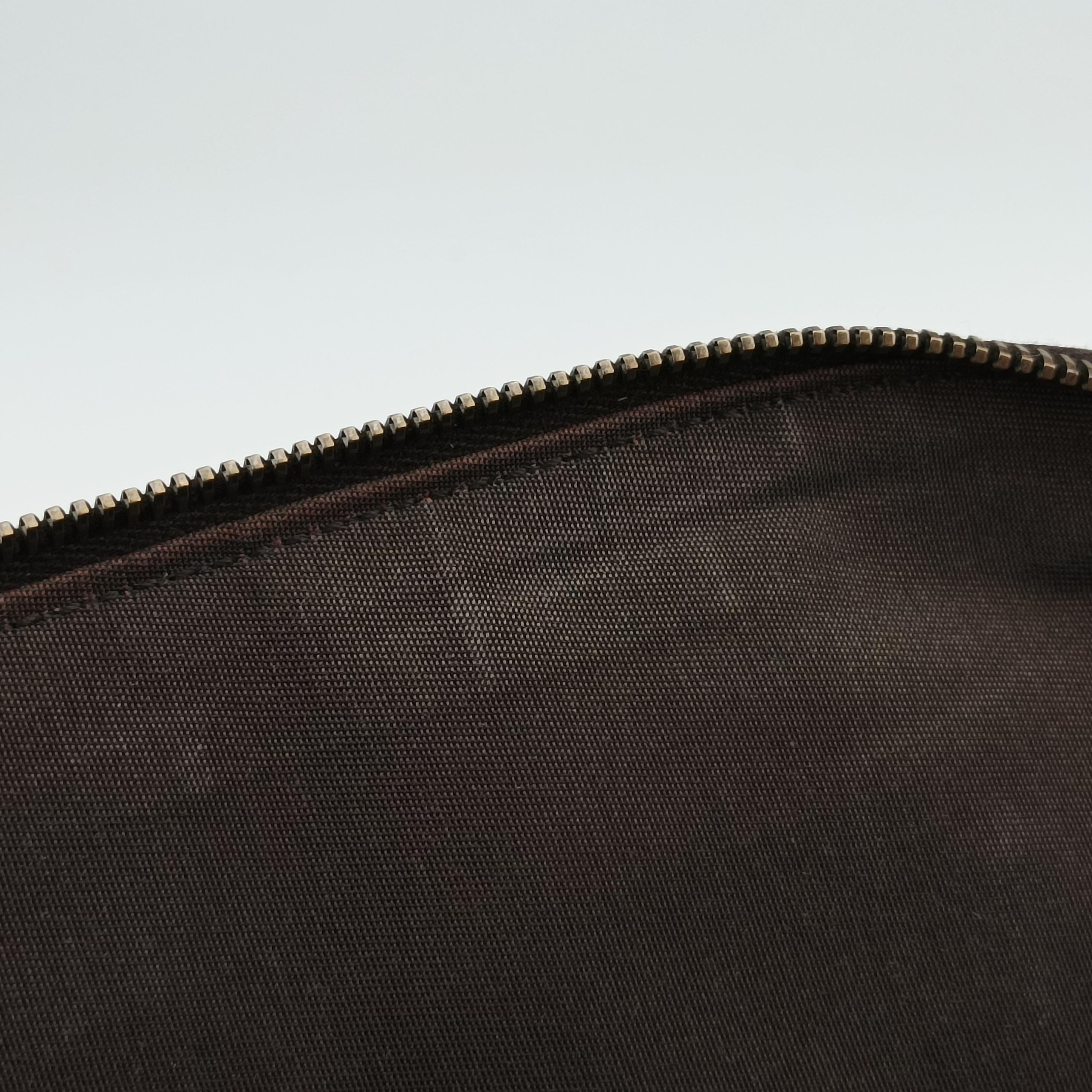 Microguccissima dome Brown leather 341504 H020206489マイクログッチシマ ブラウン レザー 341504 H020206489