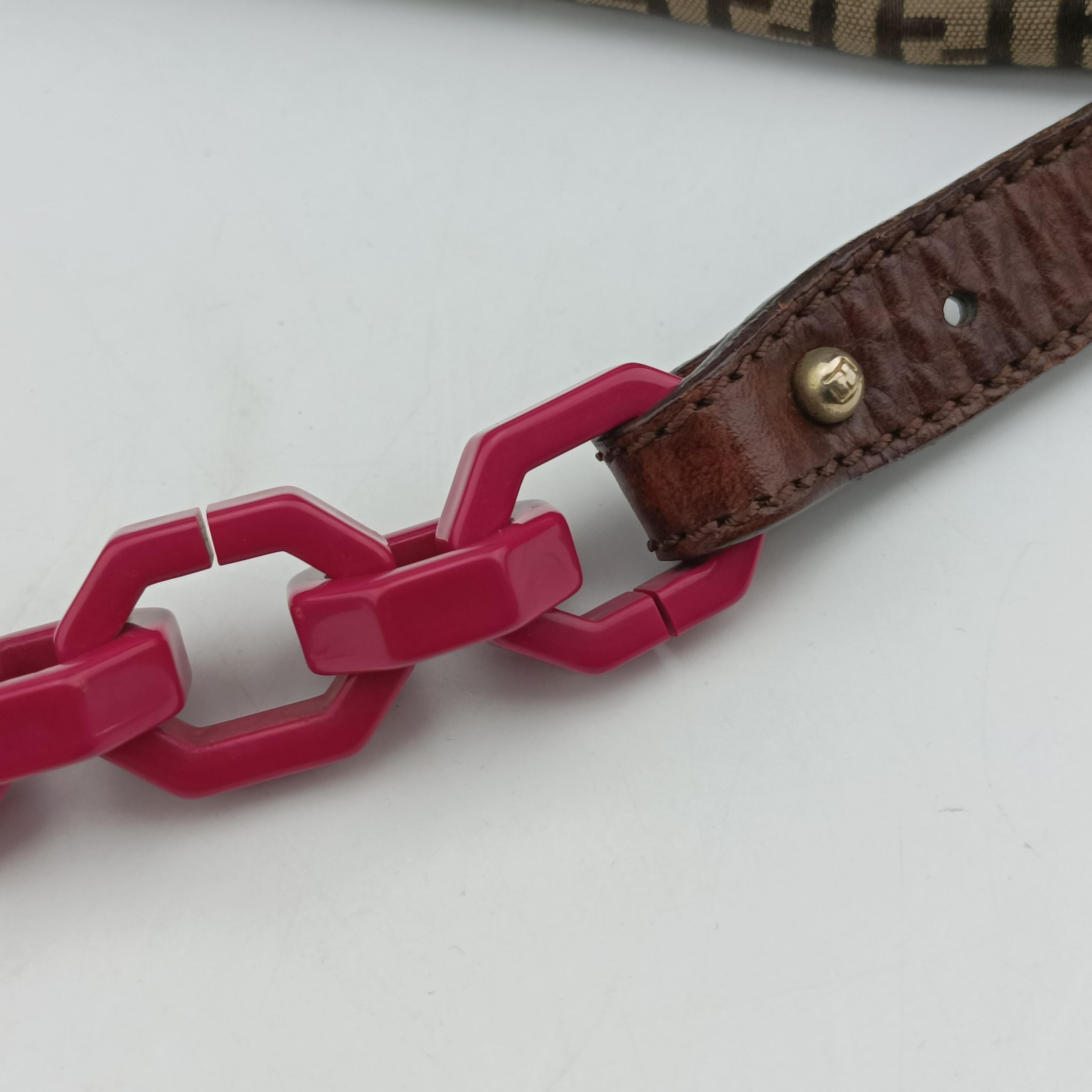 Baguette Zucchino Brown canvas 8BR001 2305/8BR001/VXS/078マンマバケット ズッキーノ柄 ブラウン キャンバス 8BR001 2305/8BR001/VXS/078